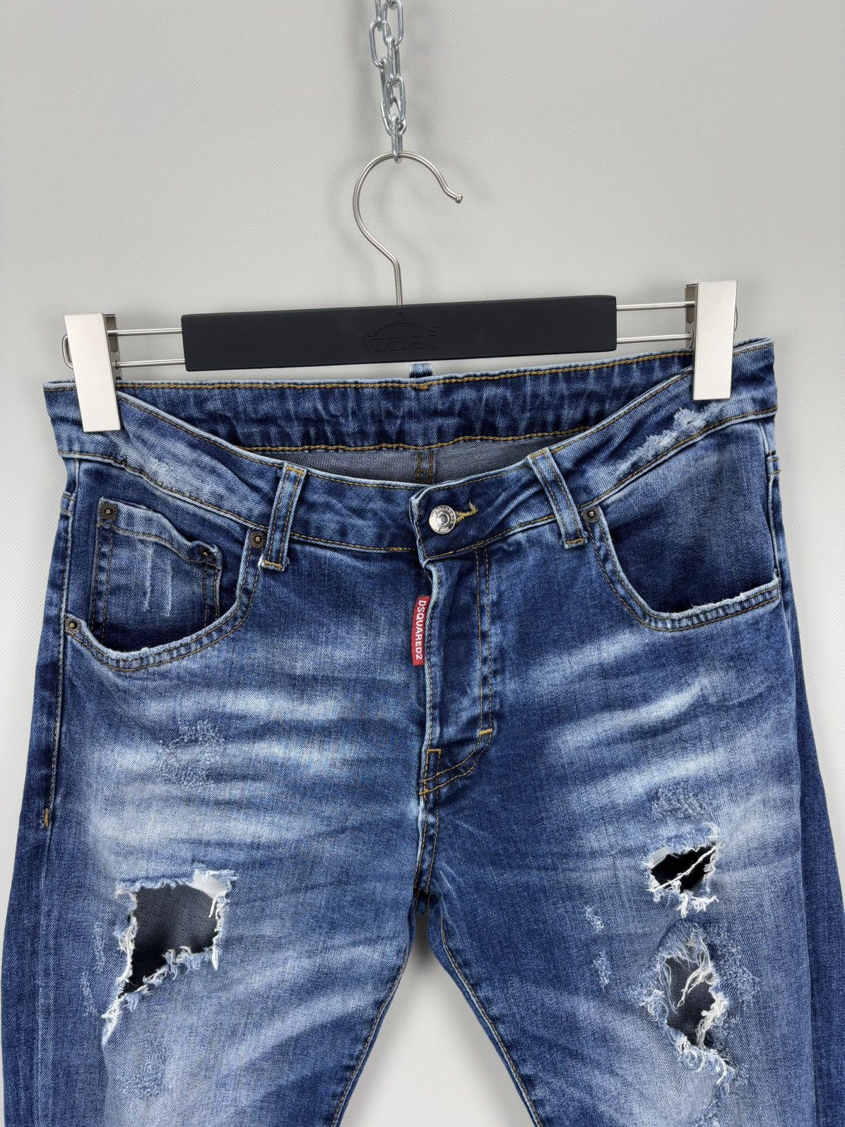 Dsquared2 Mens jeans Dsquared2 Size 48 Color Blue Size US 31 - 4 Thumbnail