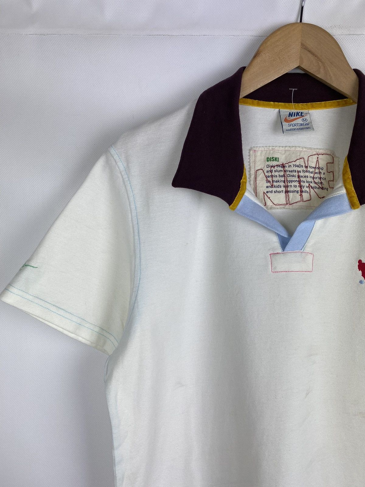 Vintage VTG Nike Diski men’s short sleeve polo t shirt size M Size US M / EU 48-50 / 2 - 3 Thumbnail