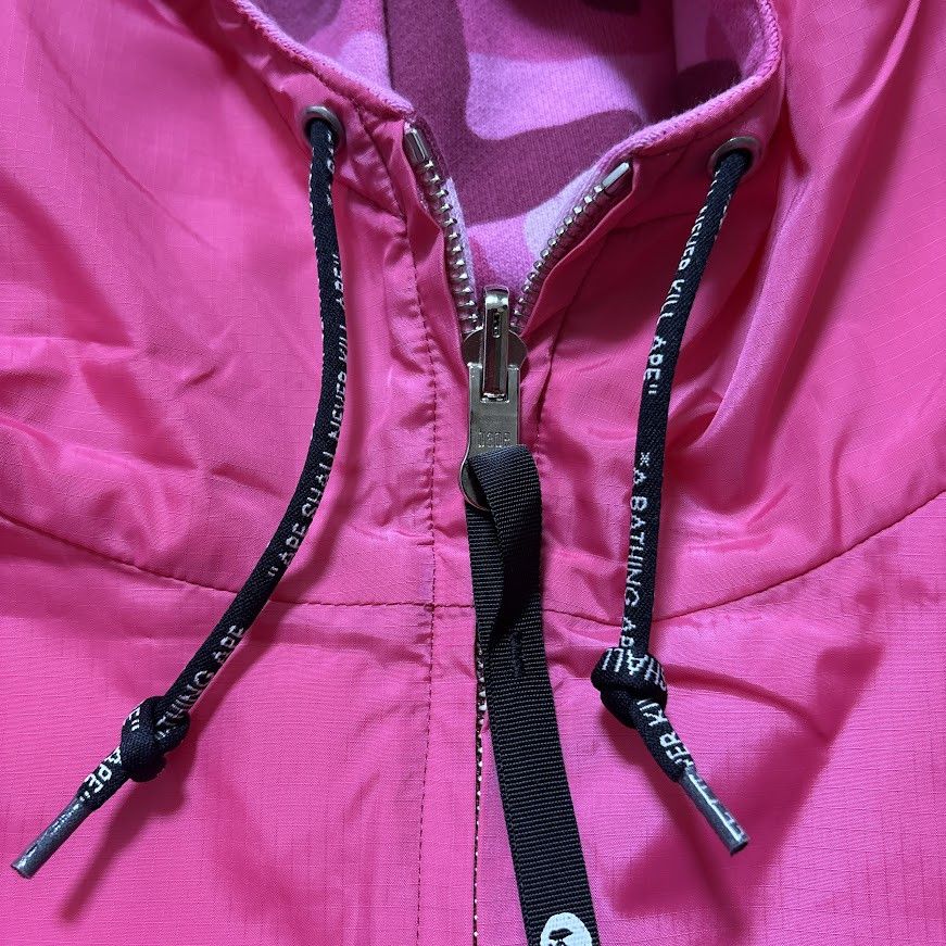 Bape 🔥Reversible🔥 Pink camo hoodie jacket a bathing ape NIGO Size US L / EU 52-54 / 3 - 6 Thumbnail