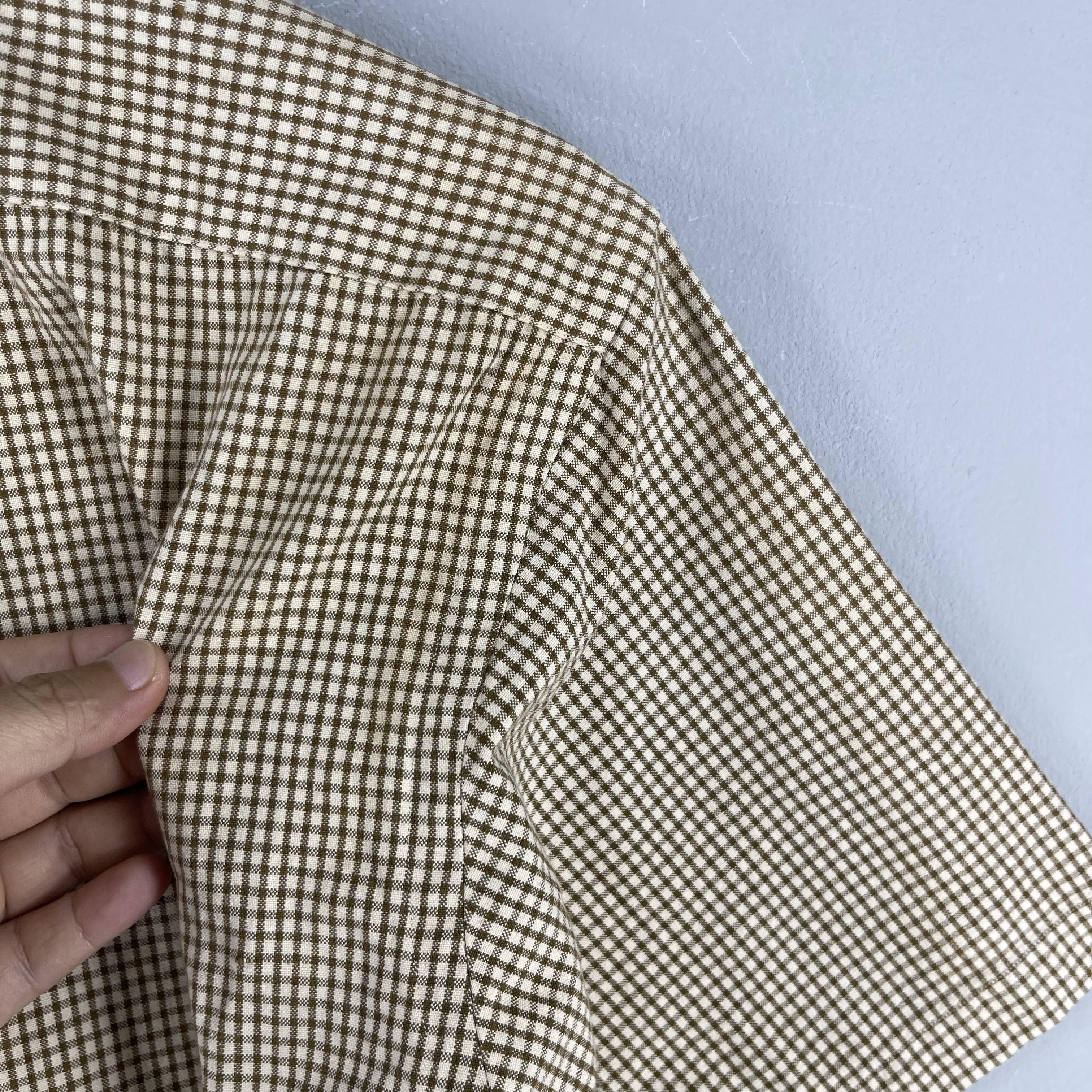Polo Ralph Lauren Vintage 90's POLO Ralph Lauren Checkered Gingham Flannel Size US S / EU 44-46 / 1 - 8 Thumbnail