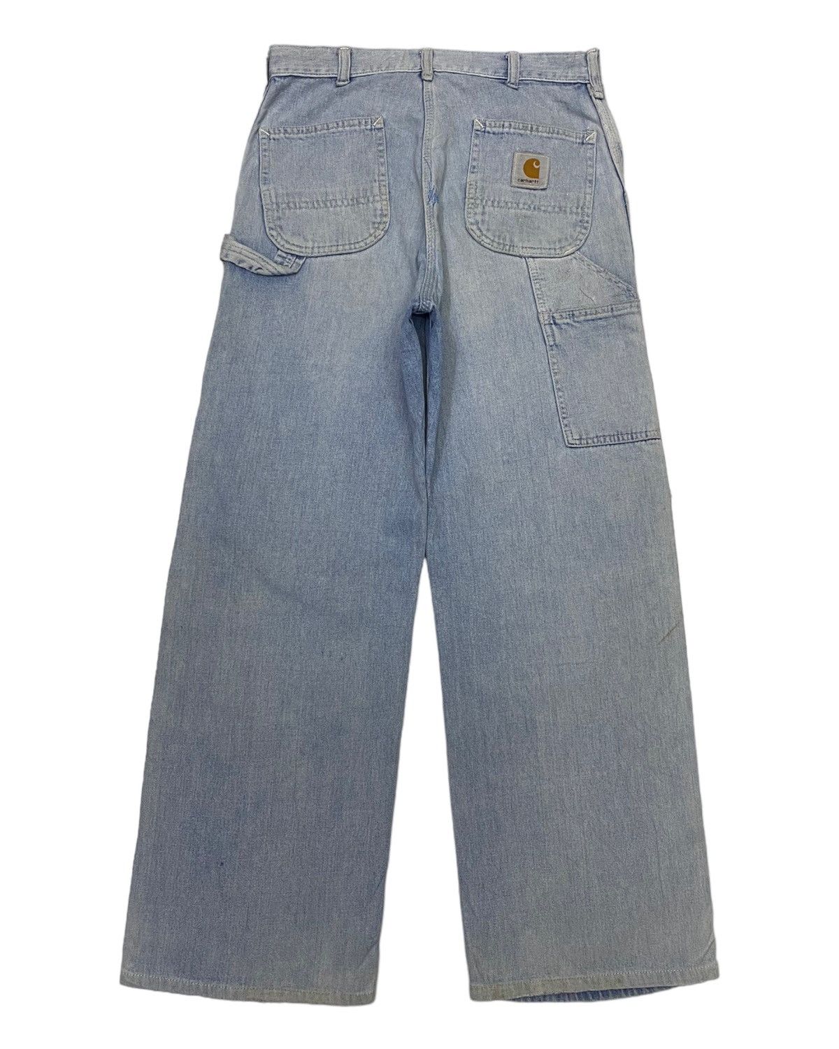 Carhartt STEALS🔥CARHARTT DISTRESS DENIM CARPENTER JEANS Size US 29 - 1 Thumbnail