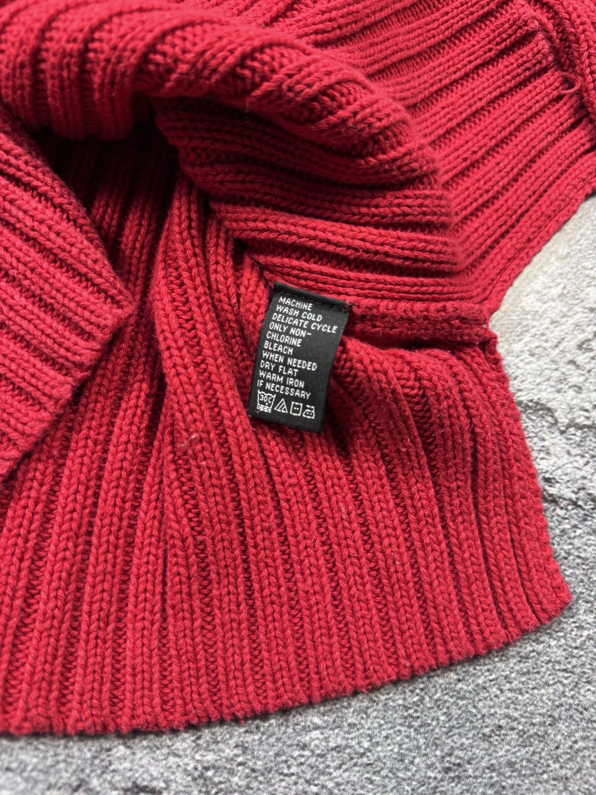 Polo Ralph Lauren Polo Jeans Co. Ralph Lauren Red Flag Sweater Size S / US 4 / IT 40 - 5 Thumbnail