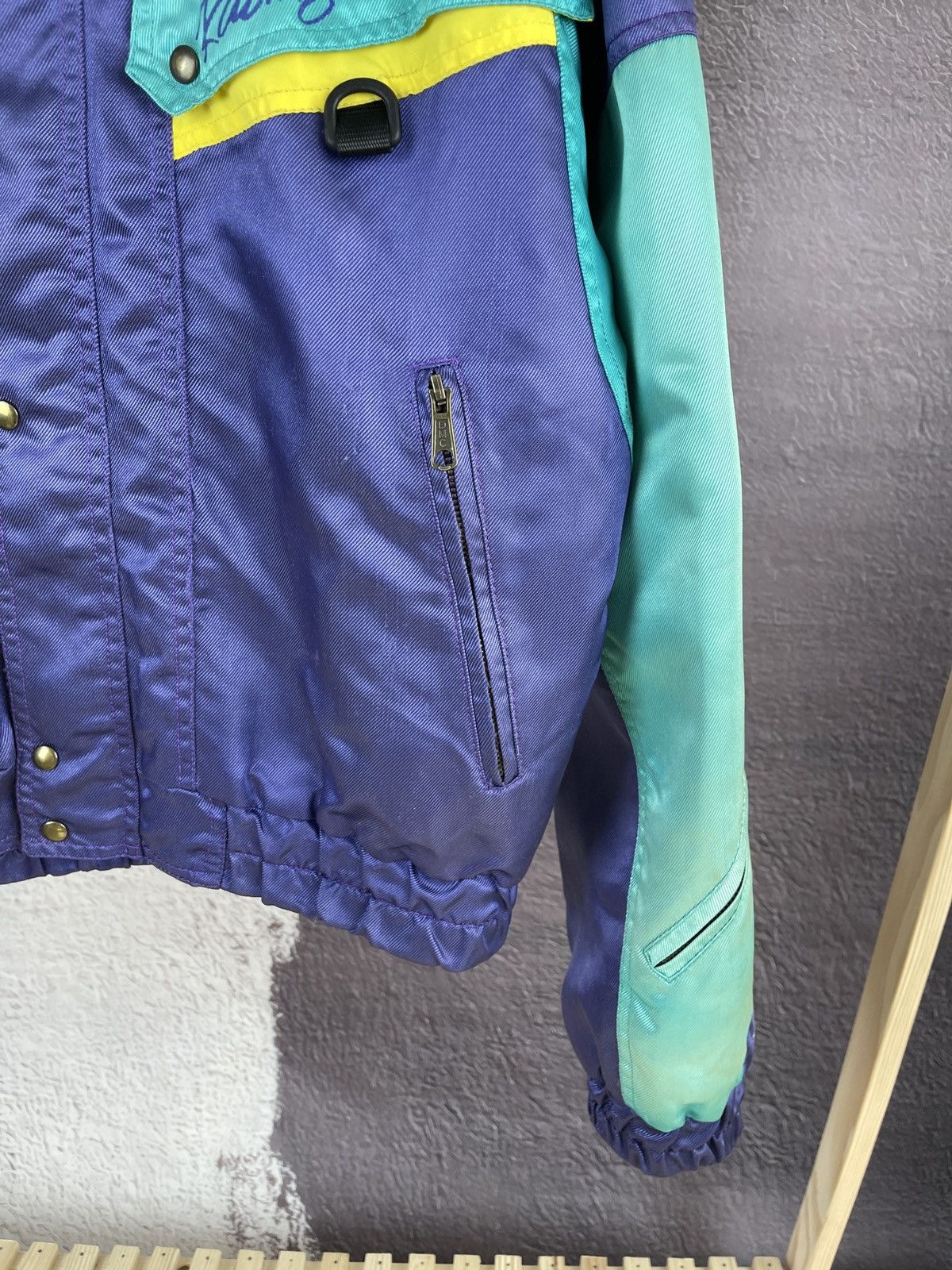 Vintage Vintage 70s NSR racing colour blocked cropped jacket Size US M / EU 48-50 / 2 - 7 Thumbnail