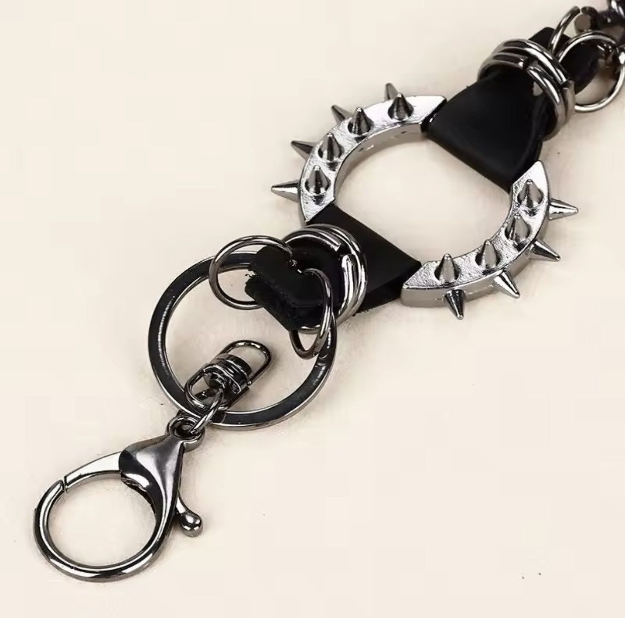 Jewelry 2 Layer Waist Punk Wallet Chain Size ONE SIZE - 4 Thumbnail