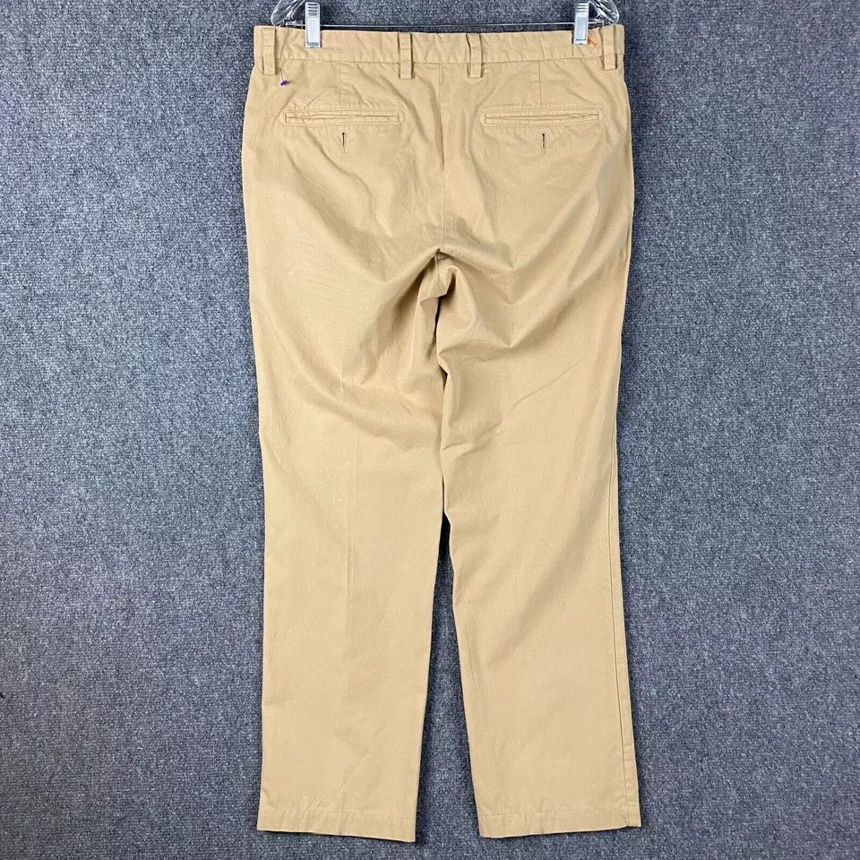 Tommy Bahama Tommy Bahama Chino Pants Men's 33x32 100% Pima Cotton Beige Size US 33 - 7 Thumbnail