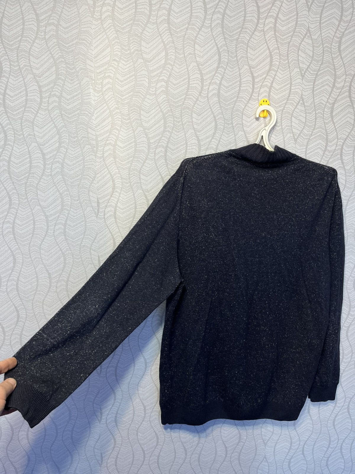 Loro Piana Loro Piana Half-Zip Jupmer Sweater Cashmere Linen Silk XXL Size US XXL / EU 58 / 5 - 8 Thumbnail
