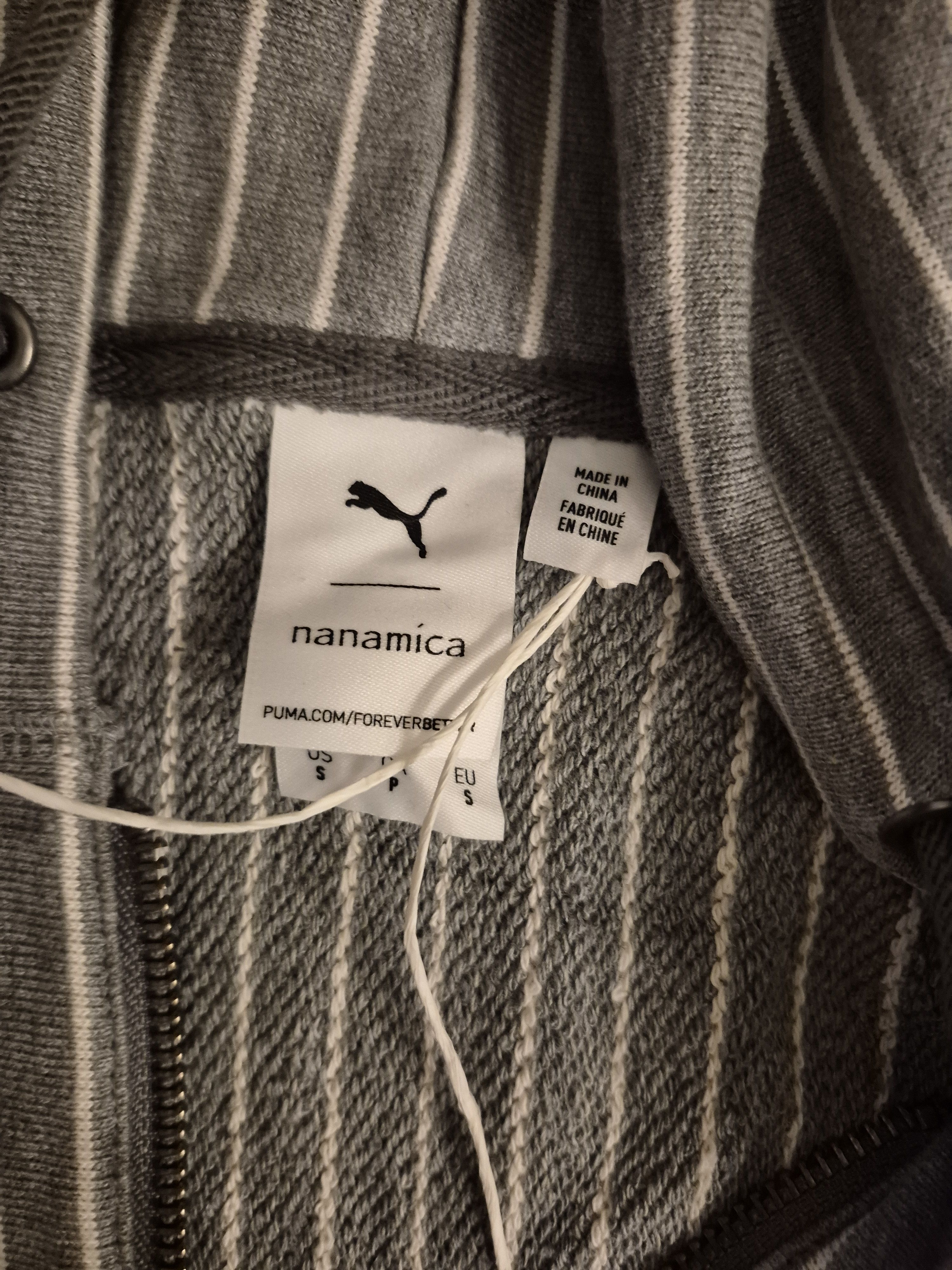 Puma Puma x Nanamica Collab Striped Hoodie Size Small Size US S / EU 44-46 / 1 - 4 Thumbnail