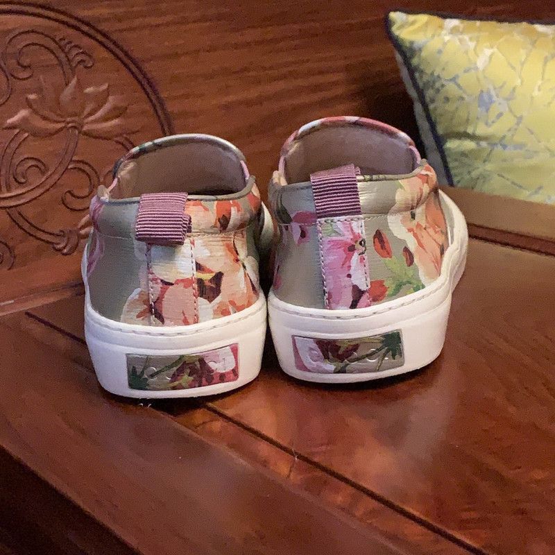 Gucci Gucci Floral Slip-On Sneakers -2508 Size US 5.5 / EU 38 - 3 Thumbnail