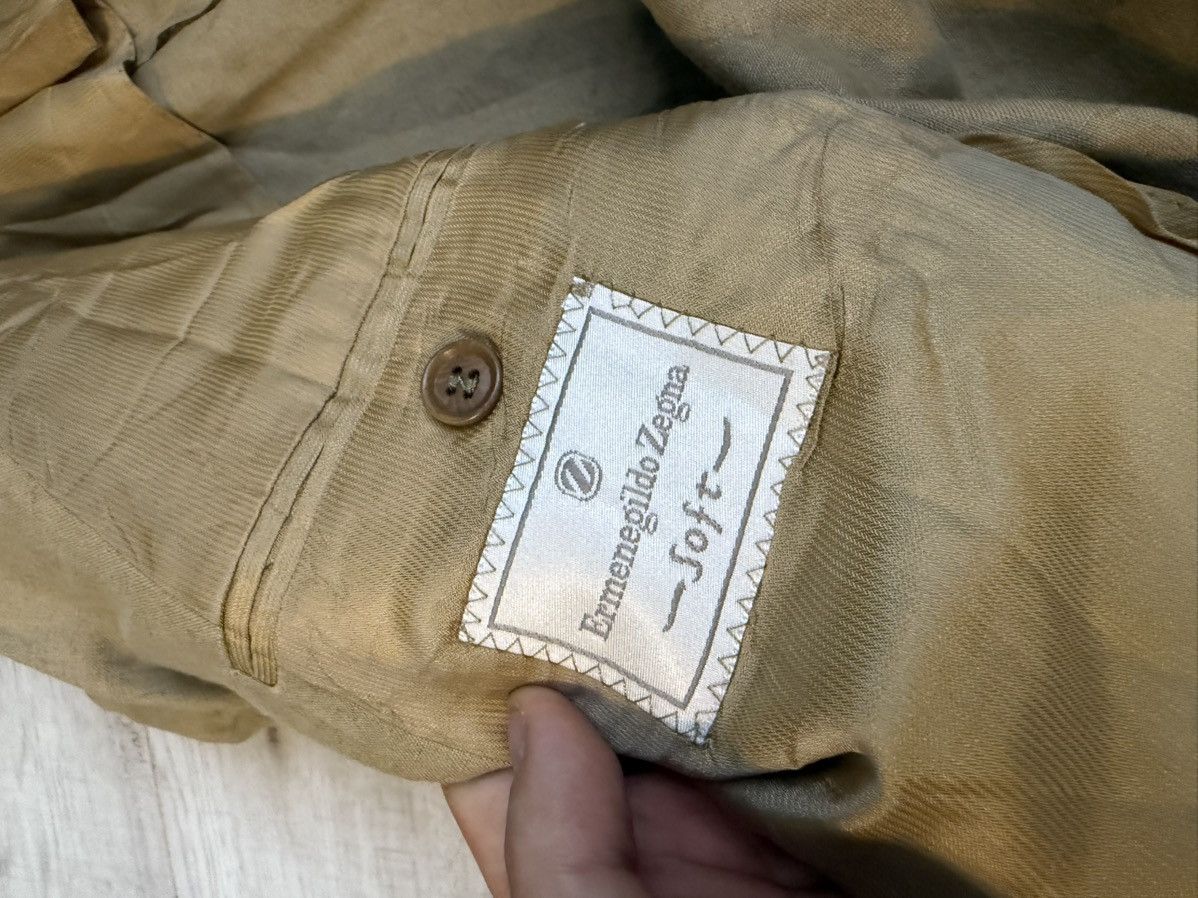 Ermenegildo Zegna Vintage Ermenegildo Zegna linen blazer Size 38L - 6 Thumbnail