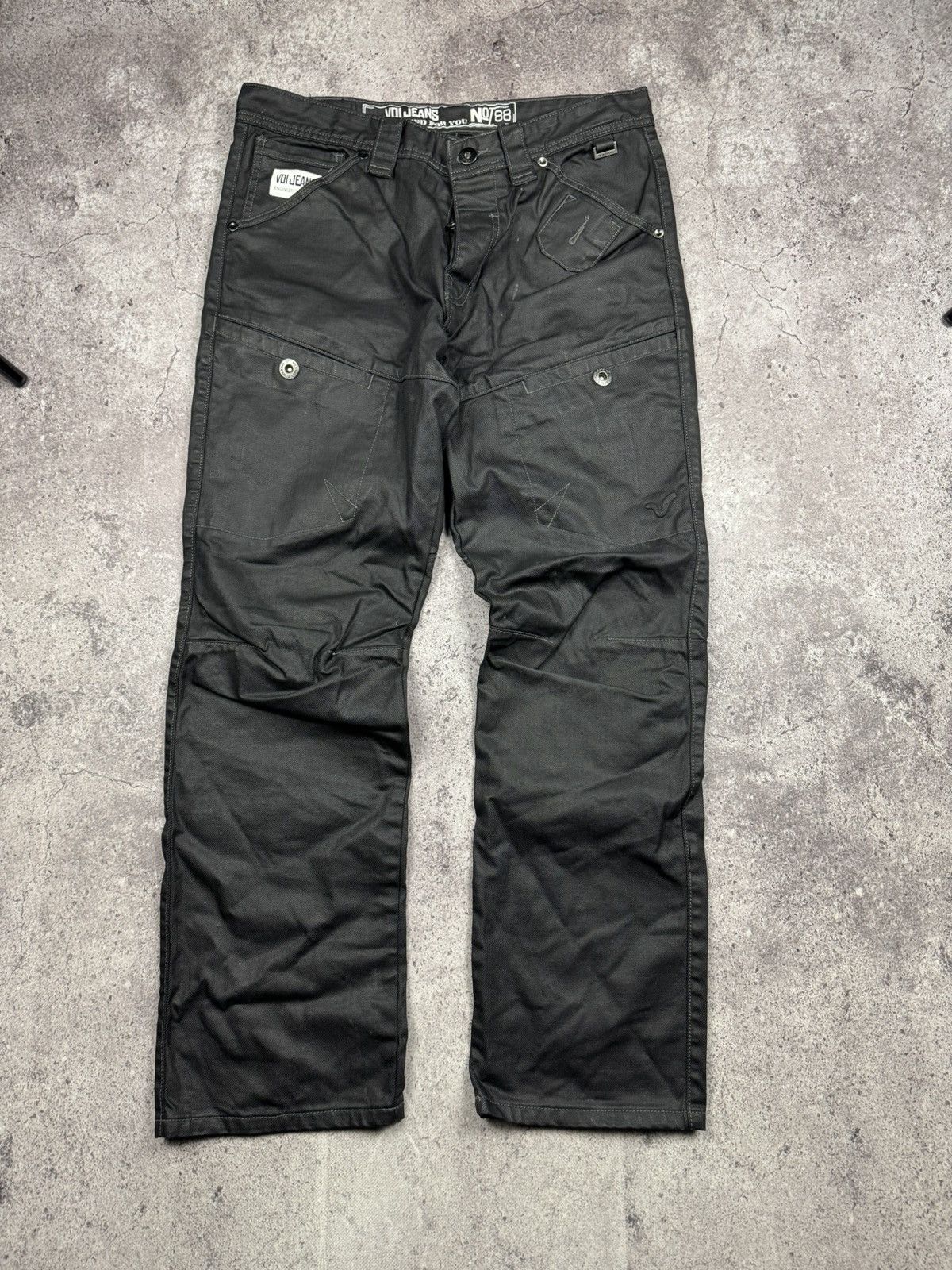 Japanese Brand Vintage VOI Jeans Distressed flared denim japan style 34 Size US 34 / EU 50 - 5 Thumbnail