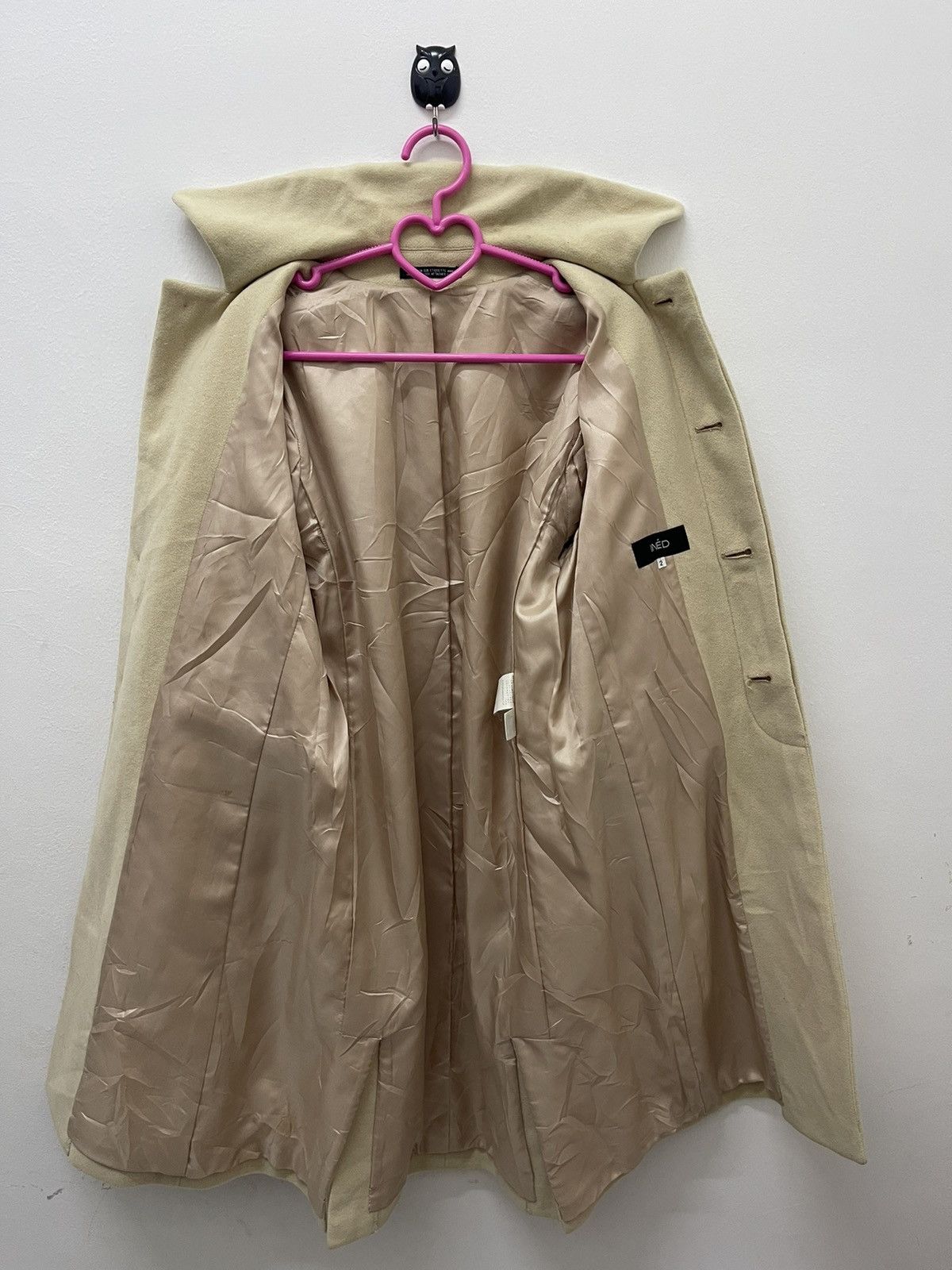 Yohji Yamamoto Rare Vintage INED by Yohji Yamamoto Wool Jacket Size S / US 4 / IT 40 - 5 Thumbnail