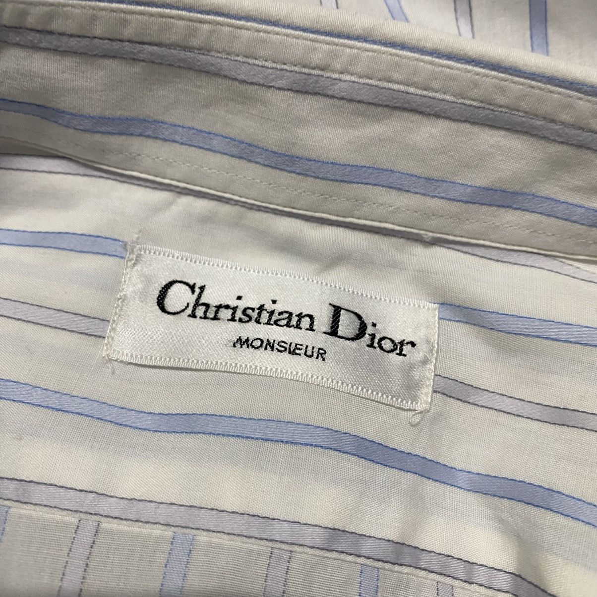Christian Dior Monsieur Christian Dior Monsieur Shirt Longsleeve Striped Size US M / EU 48-50 / 2 - 17 Thumbnail
