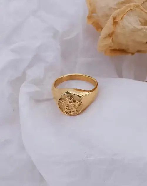 Jewelry Tsukiko x Ryoko Angel Little Boy Ring (size 6-11) Size ONE SIZE - 6 Thumbnail