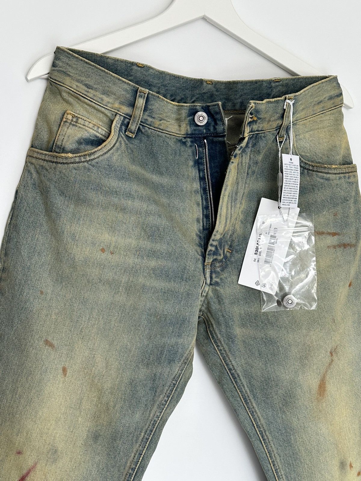 Maison Margiela Maison Margiela distressed denim pant dirty