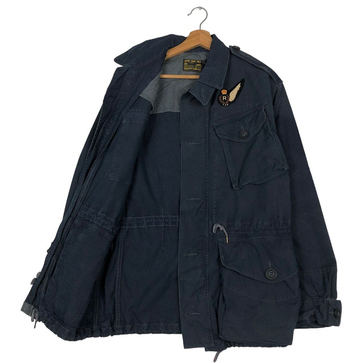 Polo Ralph Lauren 🔥ROYAL BLUE INSPECTOR RRL UNIFORM COMBAT GARMENTS LTD ARMY Size US S / EU 44-46 / 1 - 11 Thumbnail