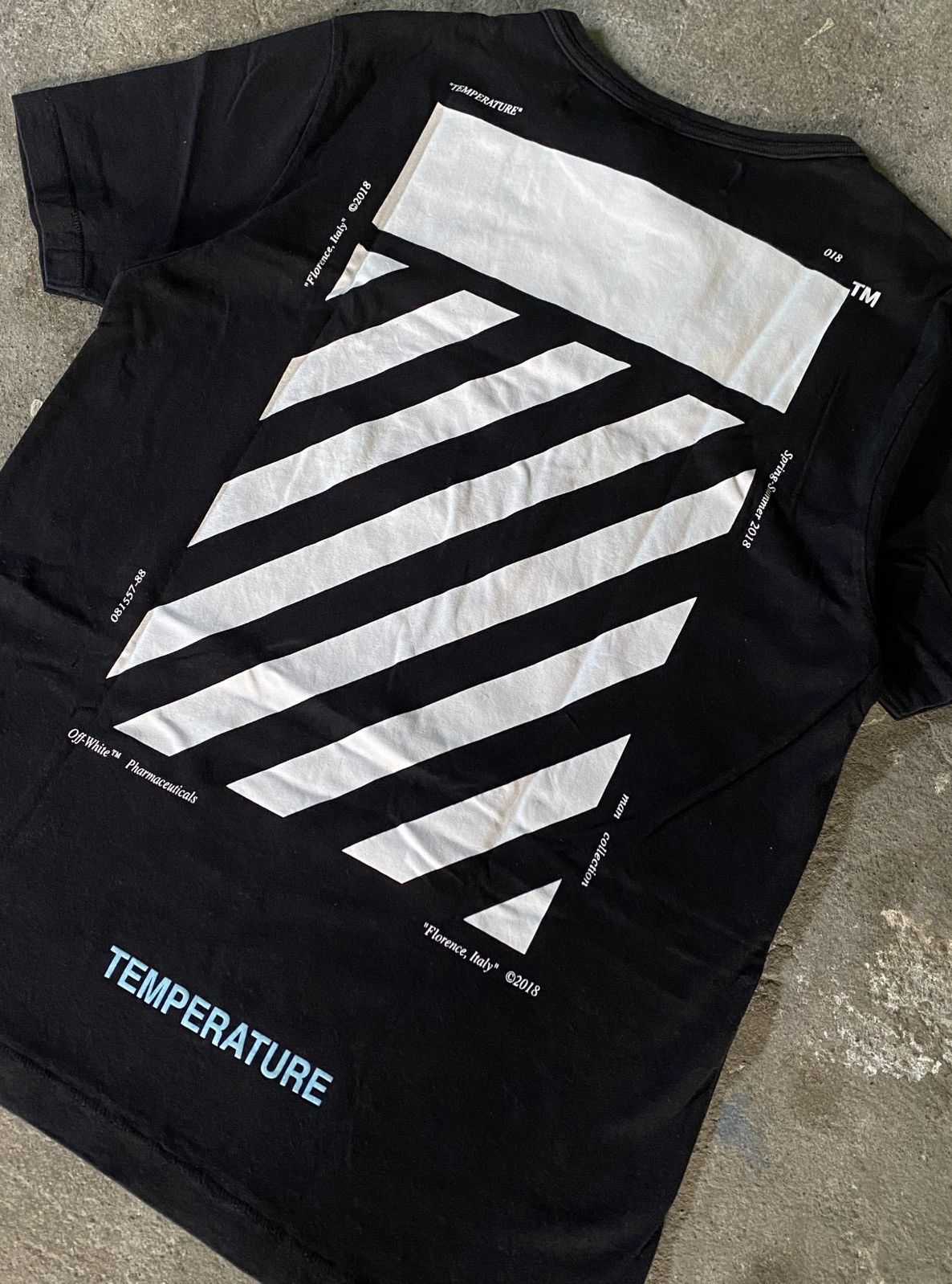 Off-White Off-White Temperature T-Shirt Size US S / EU 44-46 / 1 - 6 Thumbnail