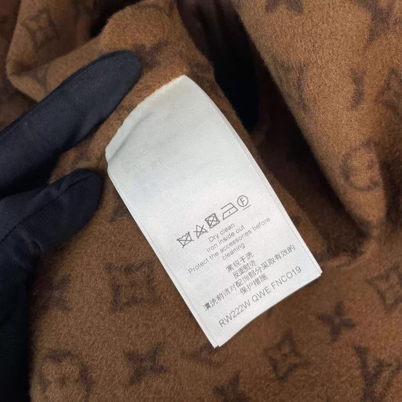 Louis Vuitton Louis Vuitton Caramel Patchwork Hooded Bathrobe Coat Size XS / US 0-2 / IT 36-38 - 7 Thumbnail