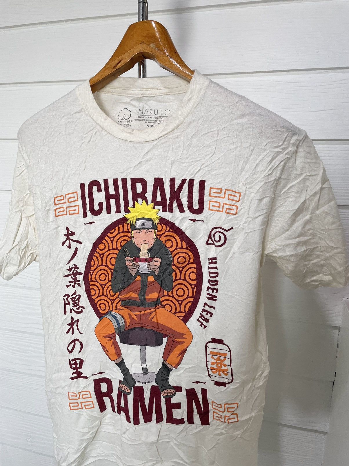 Anime NARUTO SHIPPUDEN ICHIRAKU RAMEN Size US M / EU 48-50 / 2 - 2 Thumbnail
