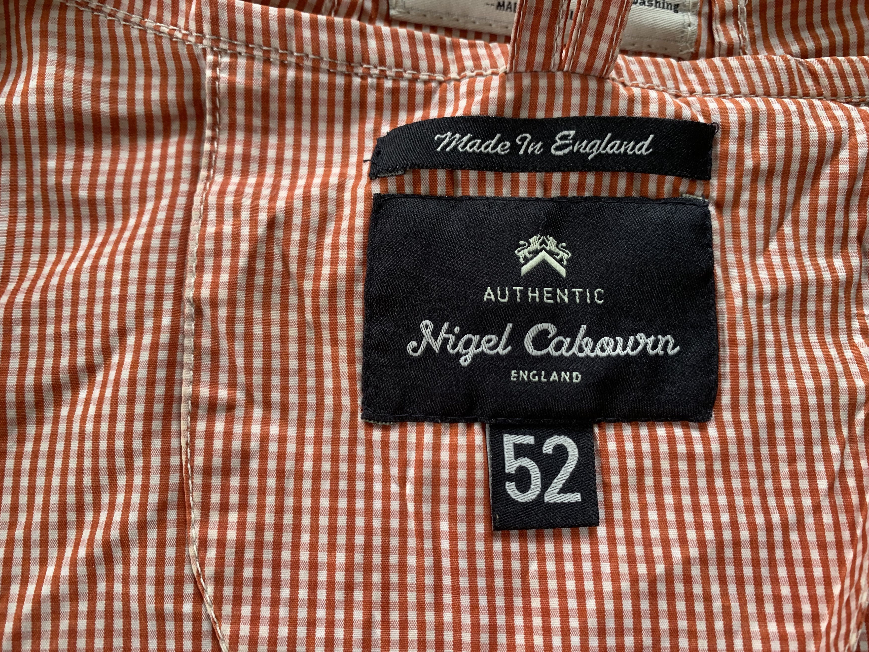 Nigel Cabourn Rare Nigel Cabourn Waxed Plaid Beeswax Aircraft Jacket Size US L / EU 52-54 / 3 - 8 Thumbnail