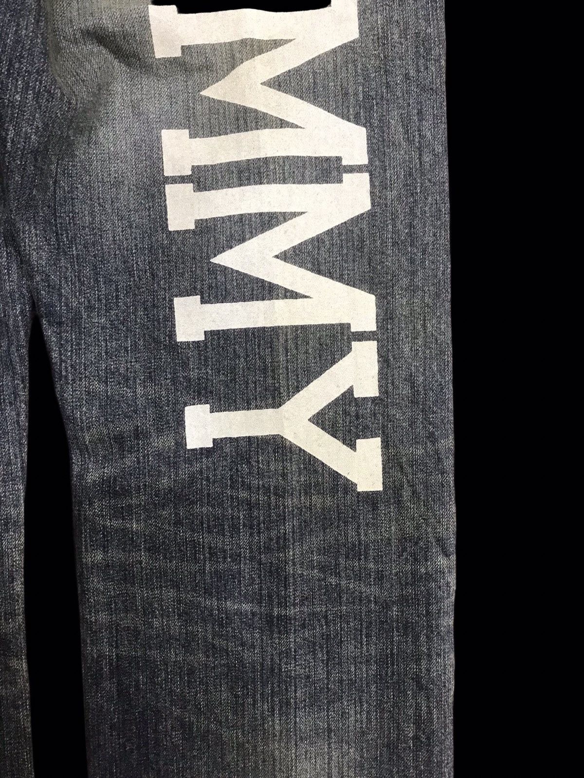 Tommy Hilfiger 💥ARCHIVAL💥VERY RARE TOMMY DISTRESSED DENIM F123 Size US 30 / EU 46 - 13 Thumbnail