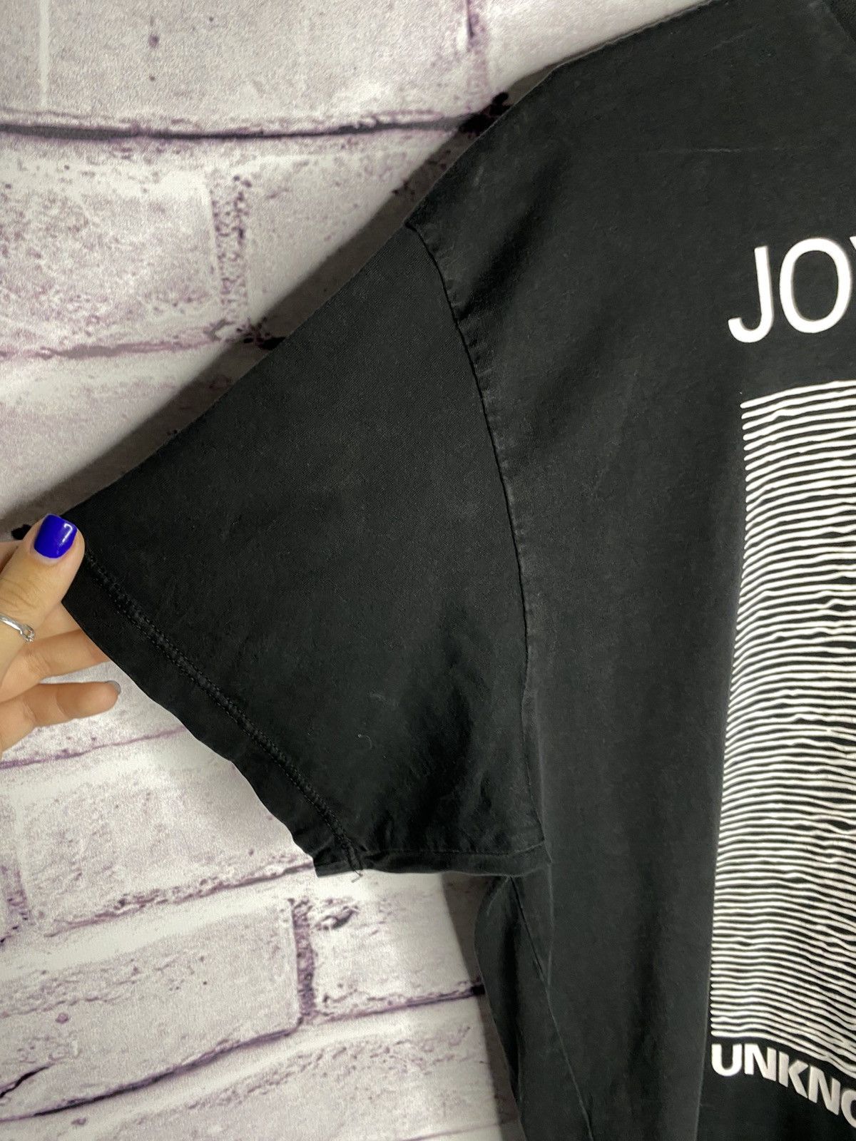 Joy Division Men's T-Shirt Joy Division Unknown Pleasures Logo Tee Size US M / EU 48-50 / 2 - 3 Thumbnail