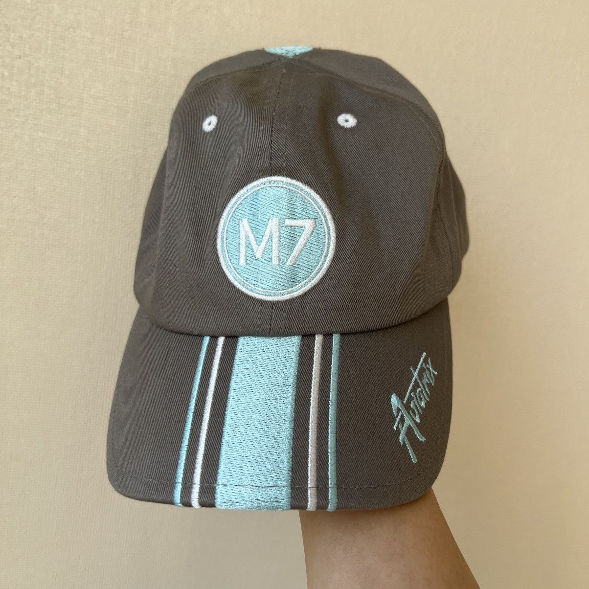 Other Method Seven Sky Aviatrix Hat M7 Logo Cotton Exterior Satin Size ONE SIZE - 4 Thumbnail