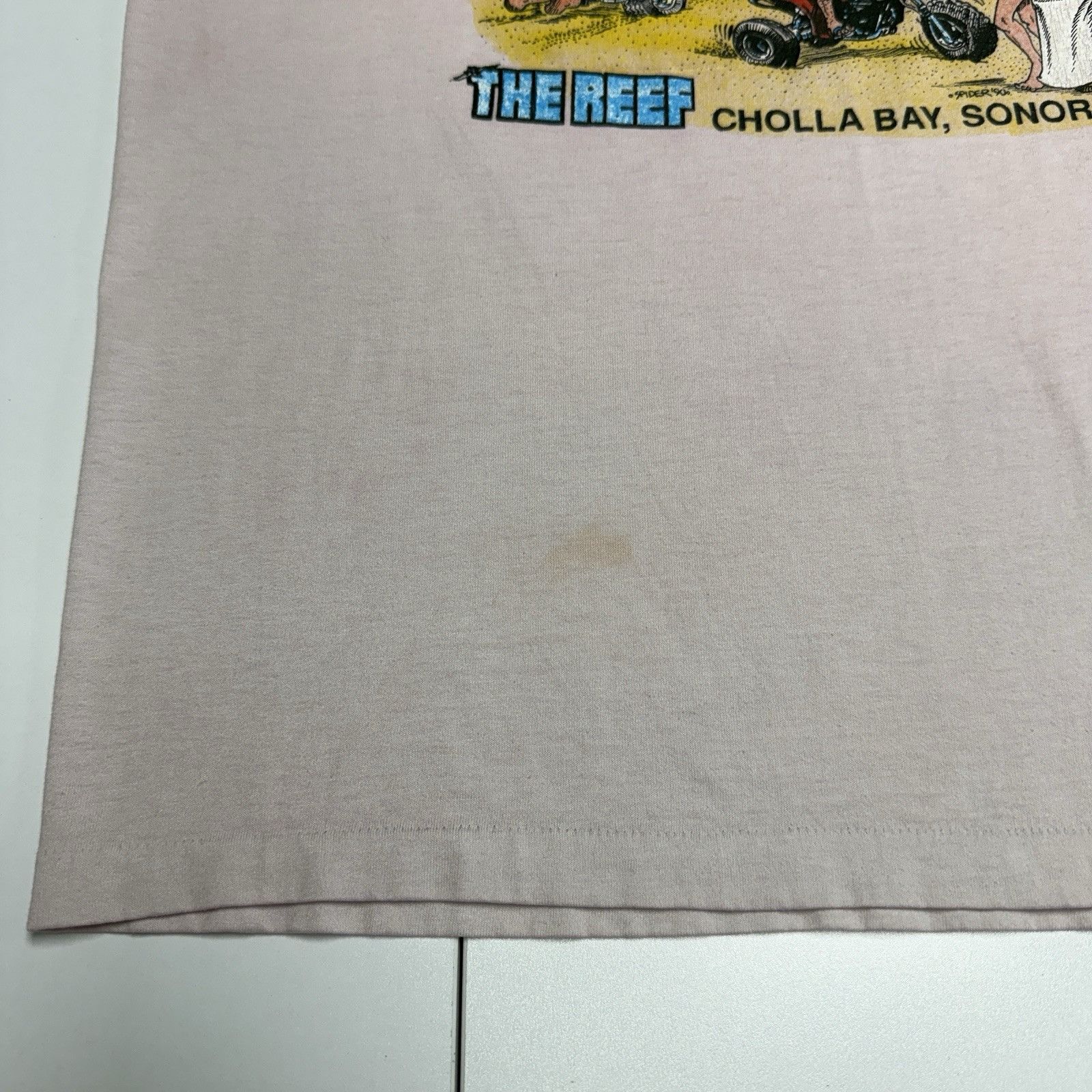 Vintage Vintage Sandy Beach Club The Reef Mexico Funny Party T Shirt Size US L / EU 52-54 / 3 - 7 Thumbnail