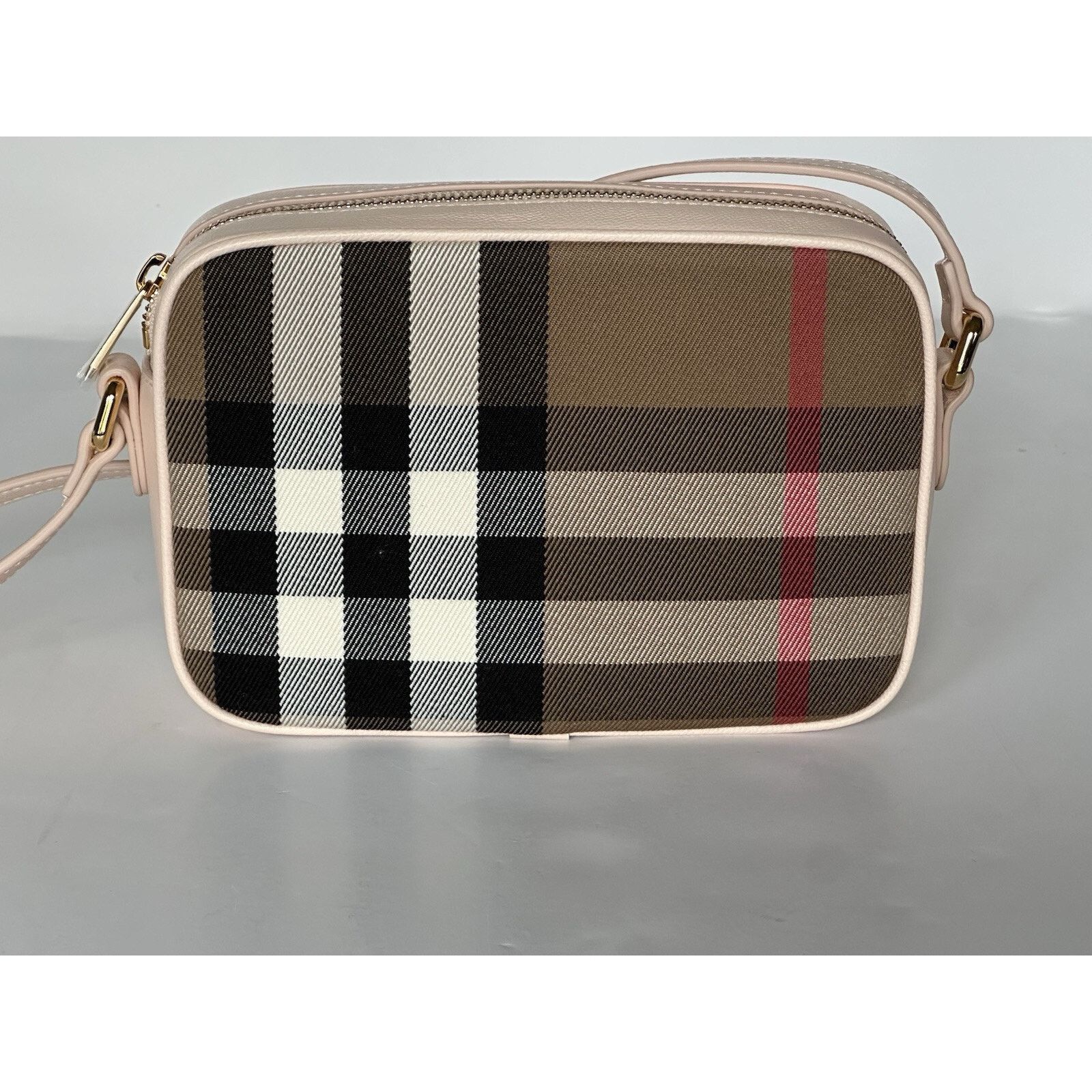 Burberry Burberry Small Camera House Check Shoulder Bag 80850771 Size ONE SIZE - 4 Thumbnail