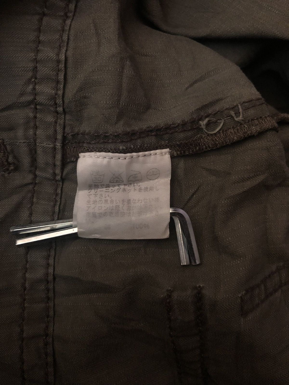 Final Home × Issey Miyake 🔥OG Final Home🇯🇵 Cargo tactical military pant Size US 30 / EU 46 - 6 Thumbnail