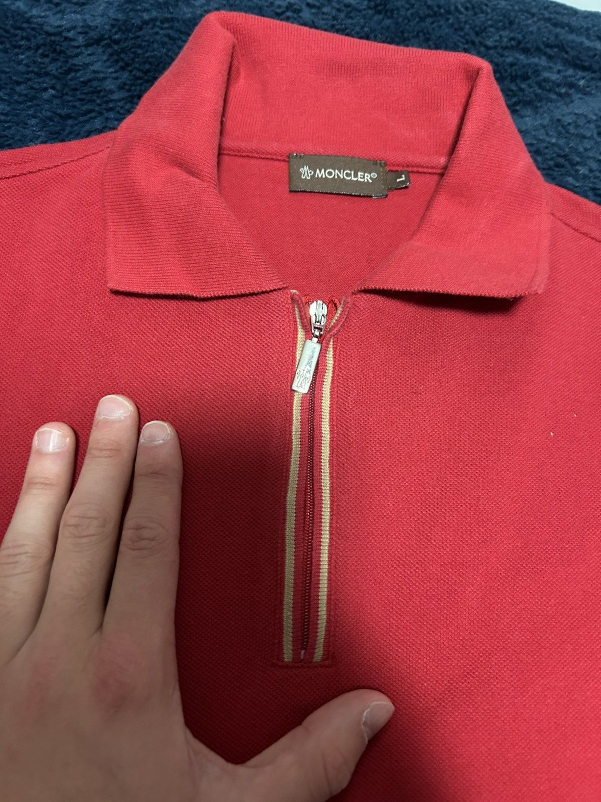 Moncler Moncler short sleeve polo Size US L / EU 52-54 / 3 - 3 Thumbnail