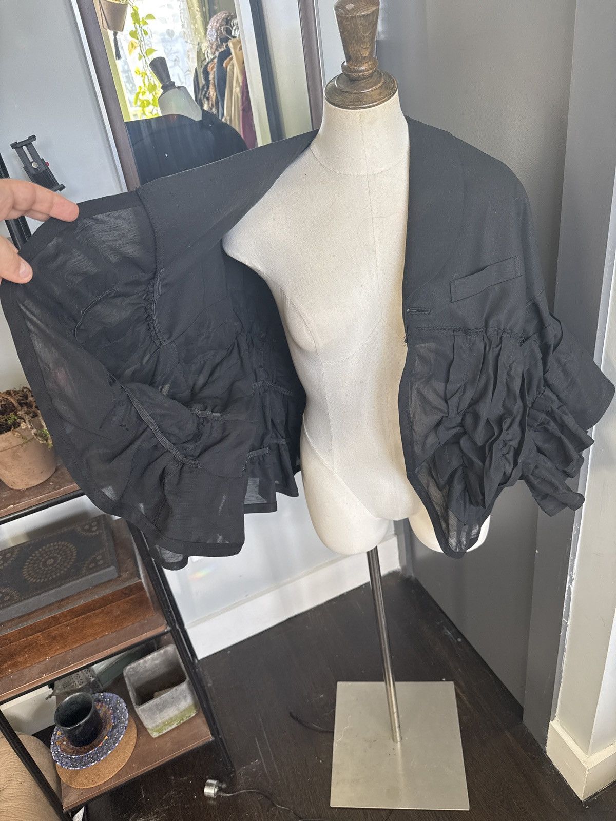 CDG by Comme des Garcons × Comme des Garcons × Designer Comme des Garçons TAO ruffle detail jacket Size Small Size S / US 4 / IT 40 - 9 Thumbnail