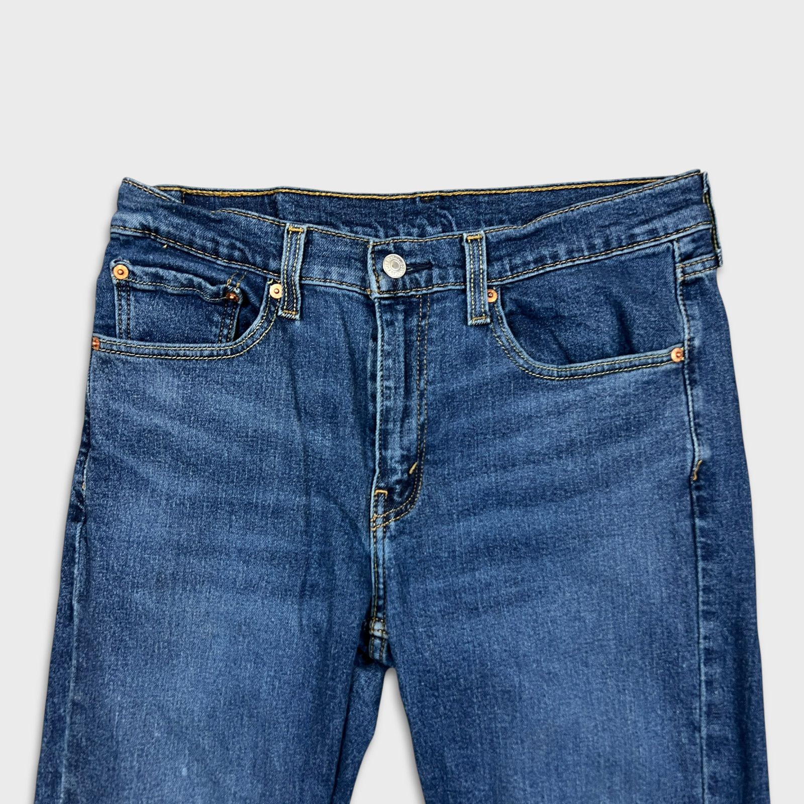 Levi's × Vintage Levi's 514 Jeans 32x32 Slim Straight Fit Faded Denim Pant Size US 32 / EU 48 - 2 Thumbnail