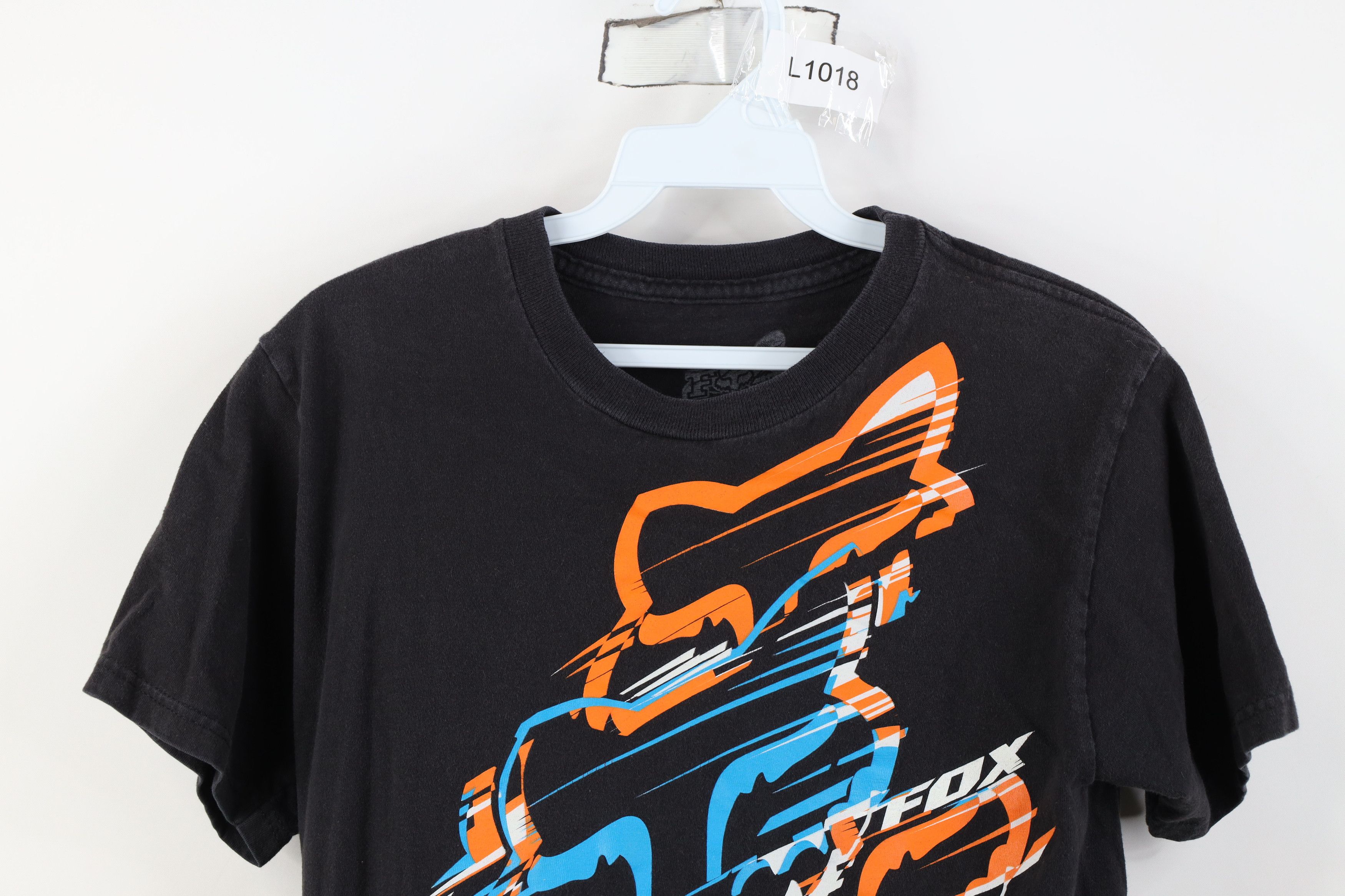 Fox Racing Vintage Y2K Fox Racing Spell Big Logo Short Sleeve T-Shirt Size US S / EU 44-46 / 1 - 2 Thumbnail