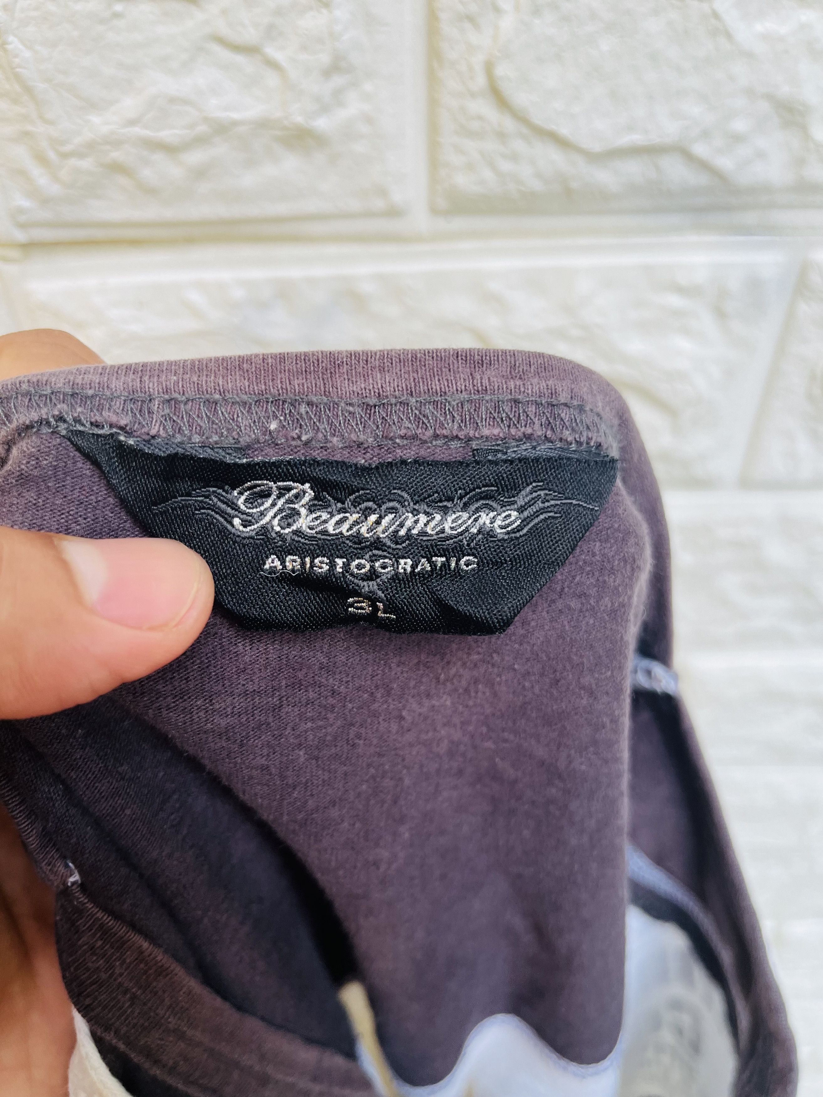 Japanese Brand Vintage Beaumere Stop War Designer Fashion Style Size US M / EU 48-50 / 2 - 14 Thumbnail