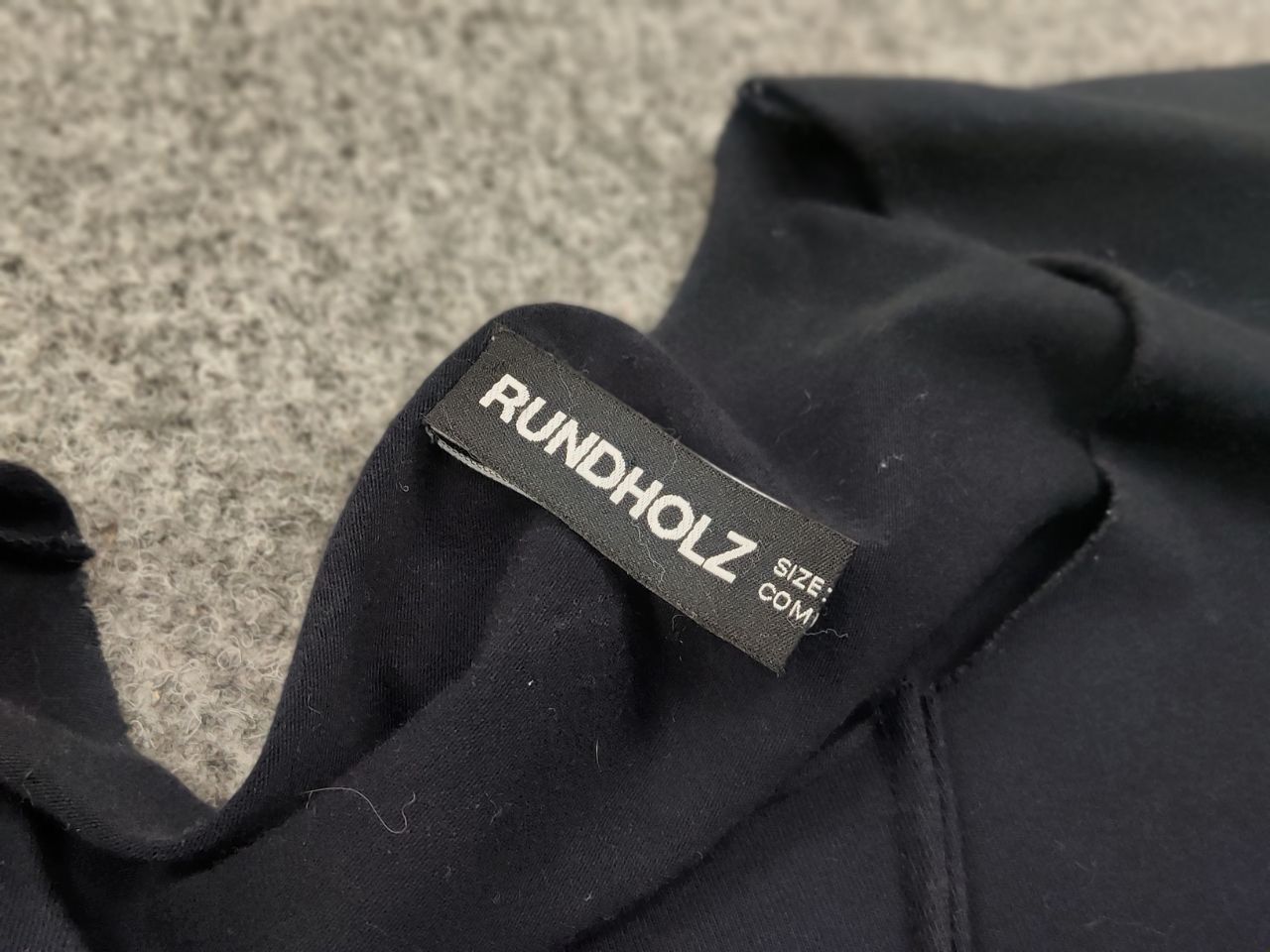 Rundholz black label Design Light Patchwork Navy Long Sleeve