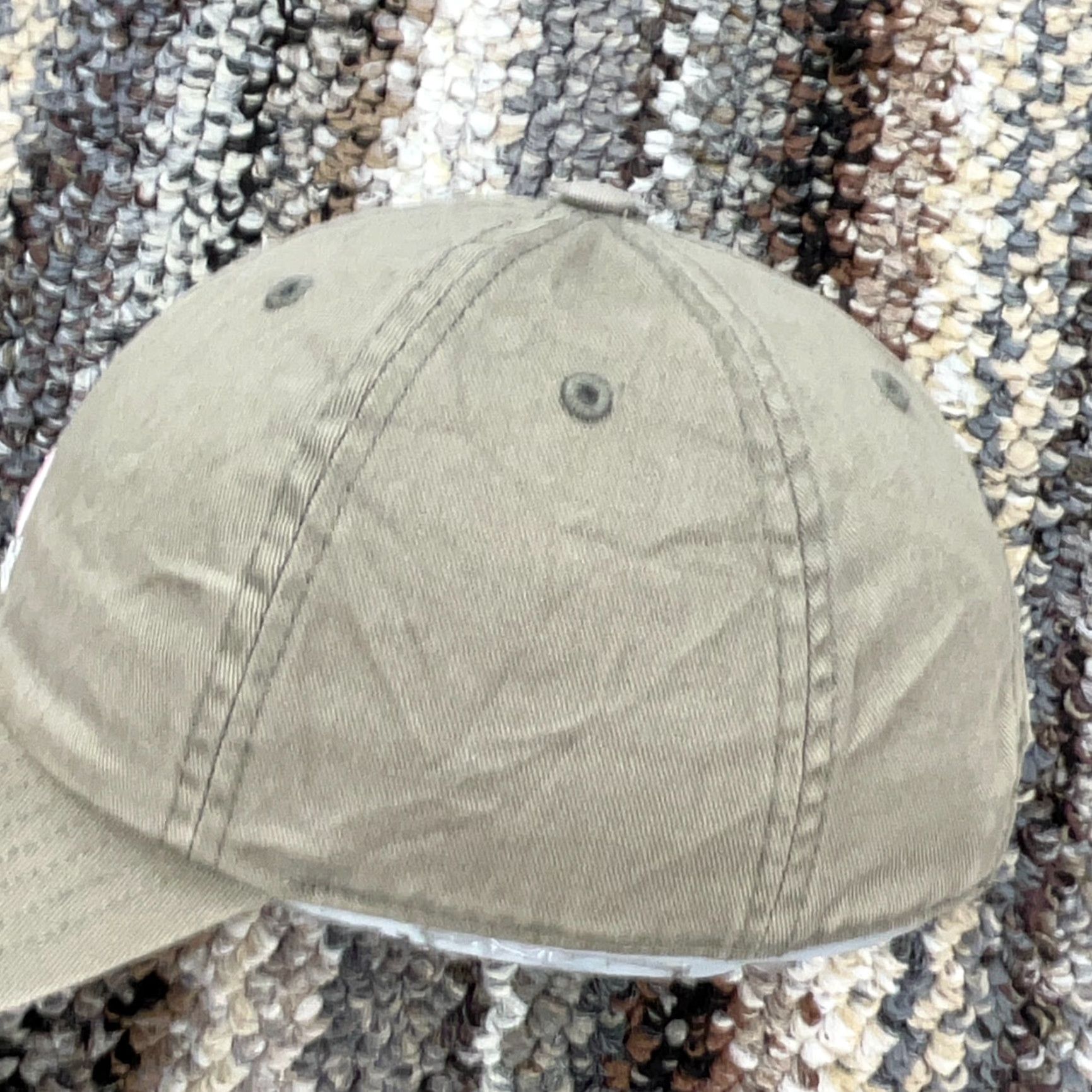 Adidas Adidas Hat Cap Strap Back Tan Pink White Plain Logo Gym Golf Ladies Womens Adjustable Colorful Logo Modern Sports Hat Size ONE SIZE - 5 Thumbnail