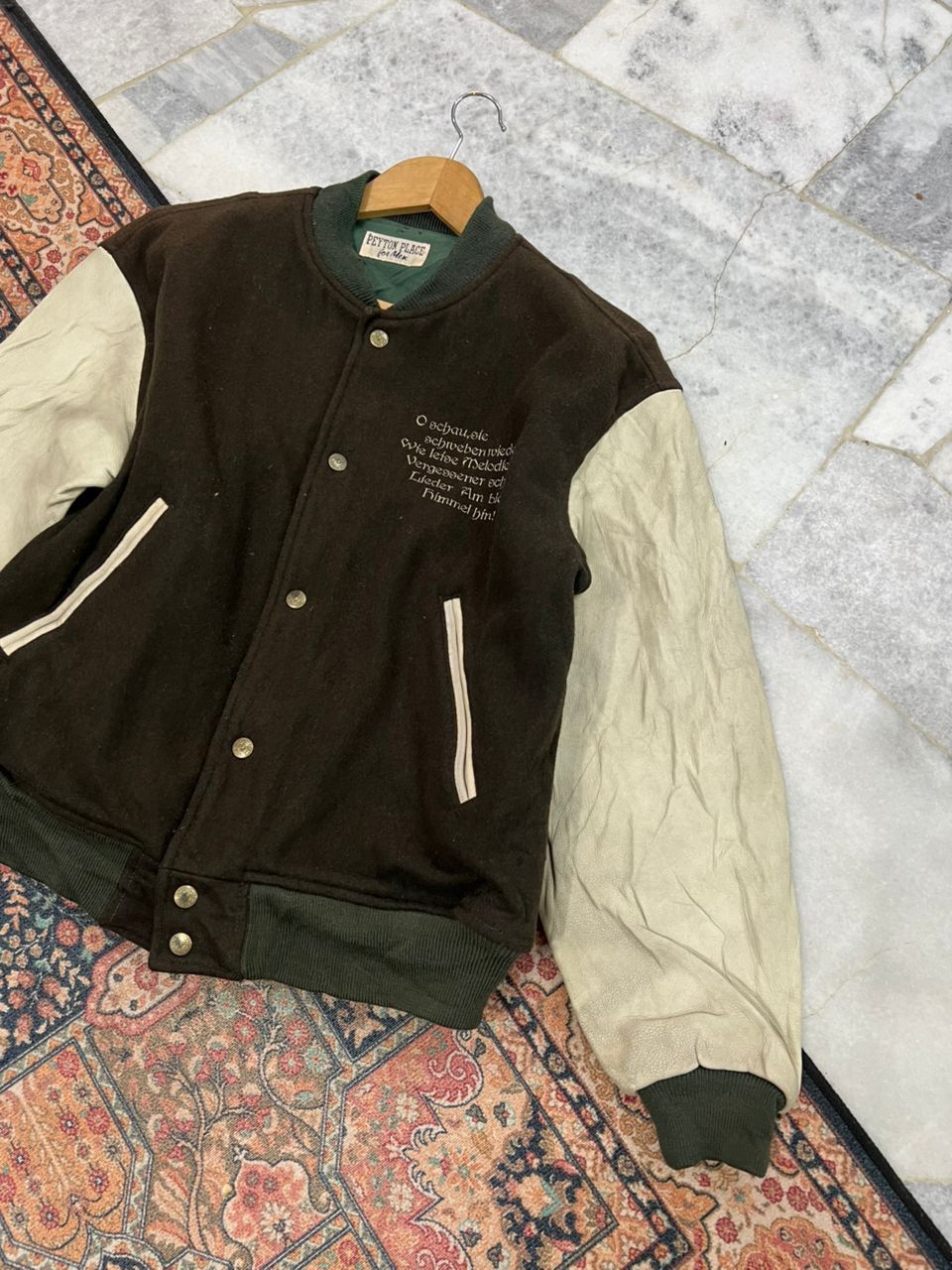 PPFM Vintage PPFM Varsity Jacket Size US M / EU 48-50 / 2 - 2 Thumbnail