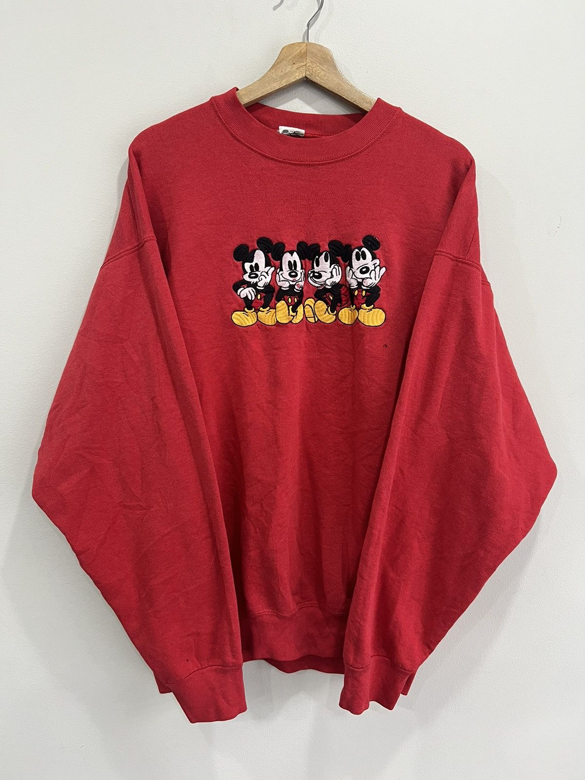 Disney Vintage Mickey Mouse Sweater Sweatshirt xl/xxl Size US XL / EU 56 / 4 - 1 Thumbnail