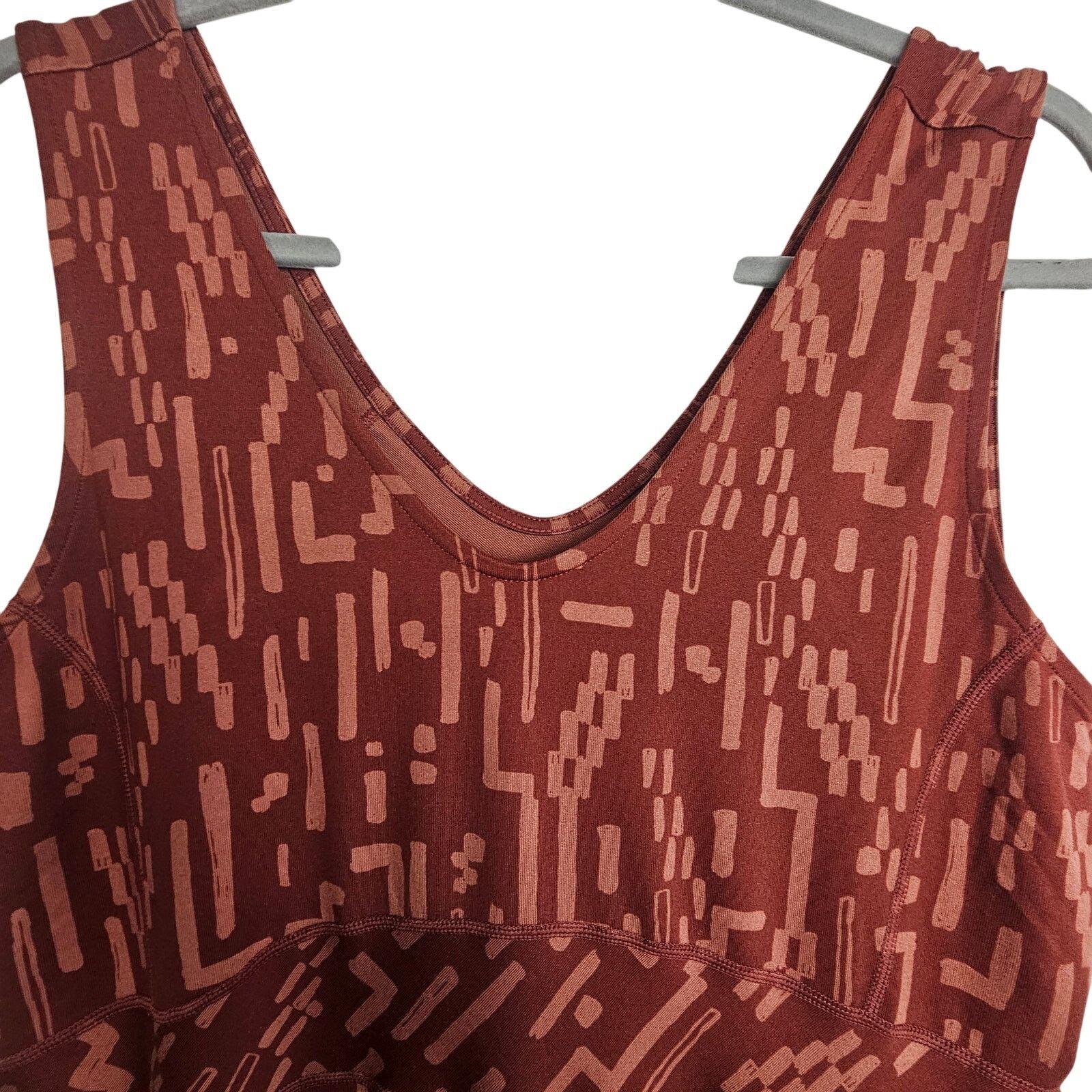 Titleist Title Nine Womens Dream V Neck Desert Path Mini Dress Sporty Size L / US 10 / IT 46 - 3 Thumbnail