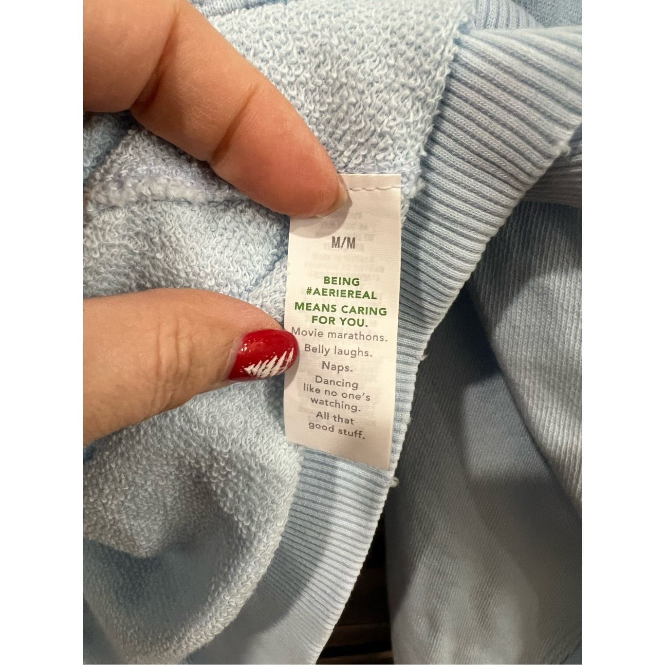Other Aerie NWT Cotton Sweatshirt Baby Blue Lets go Coconuts Loung Size M / US 6-8 / IT 42-44 - 5 Thumbnail