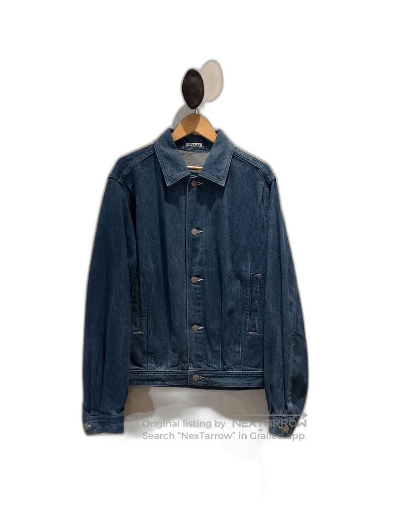 Auralee Auralee Denim Jacket Light Blue Size S. Size US S / EU 44-46 / 1 - 1 Thumbnail