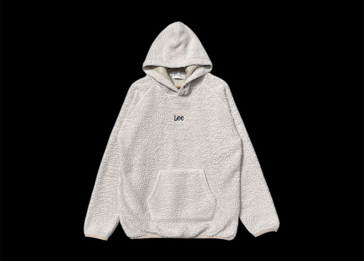 Lee 🔥Accept Binding🔥 Lee fleece hoodie with embroidery logo Size US L / EU 52-54 / 3 - 1 Thumbnail