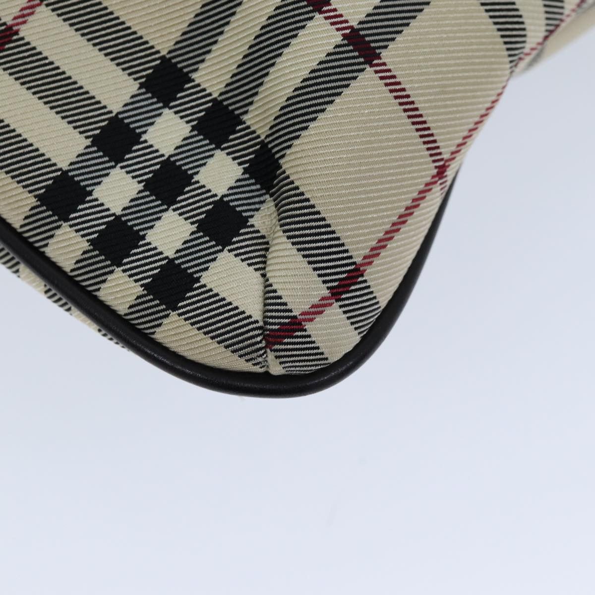 Burberry Burberry Nova Check Hand Bag Canvas Beige Size ONE SIZE - 16 Thumbnail
