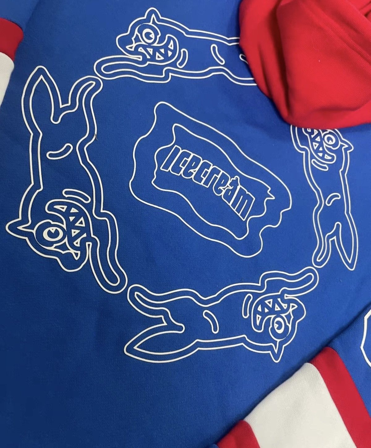 Billionaire Boys Club BBC ICECREAM Rugby Flying Dog Sweatshirt Size US M / EU 48-50 / 2 - 4 Thumbnail