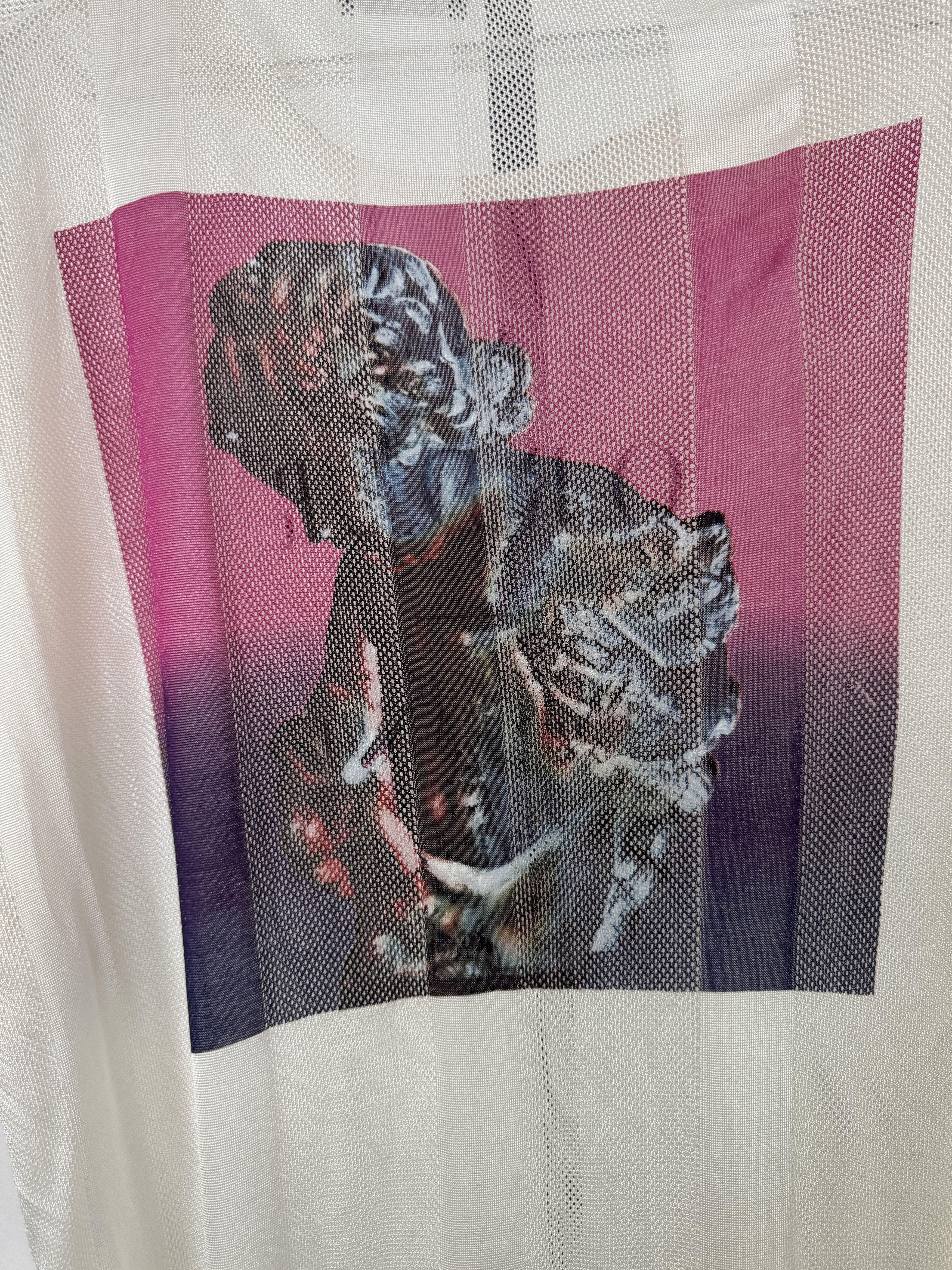 Raf Simons SS18 New Order Mesh Jersey Size US S / EU 44-46 / 1 - 6 Thumbnail