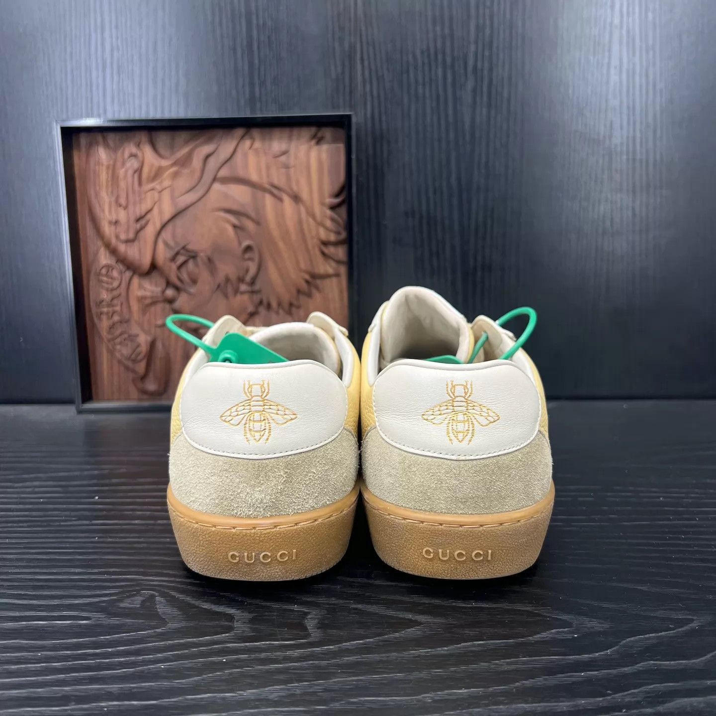 Gucci Gucci G74 Brown Green US7.5 EU41.5 Mint With Box Size US 7.5 / EU 40-41 - 5 Thumbnail