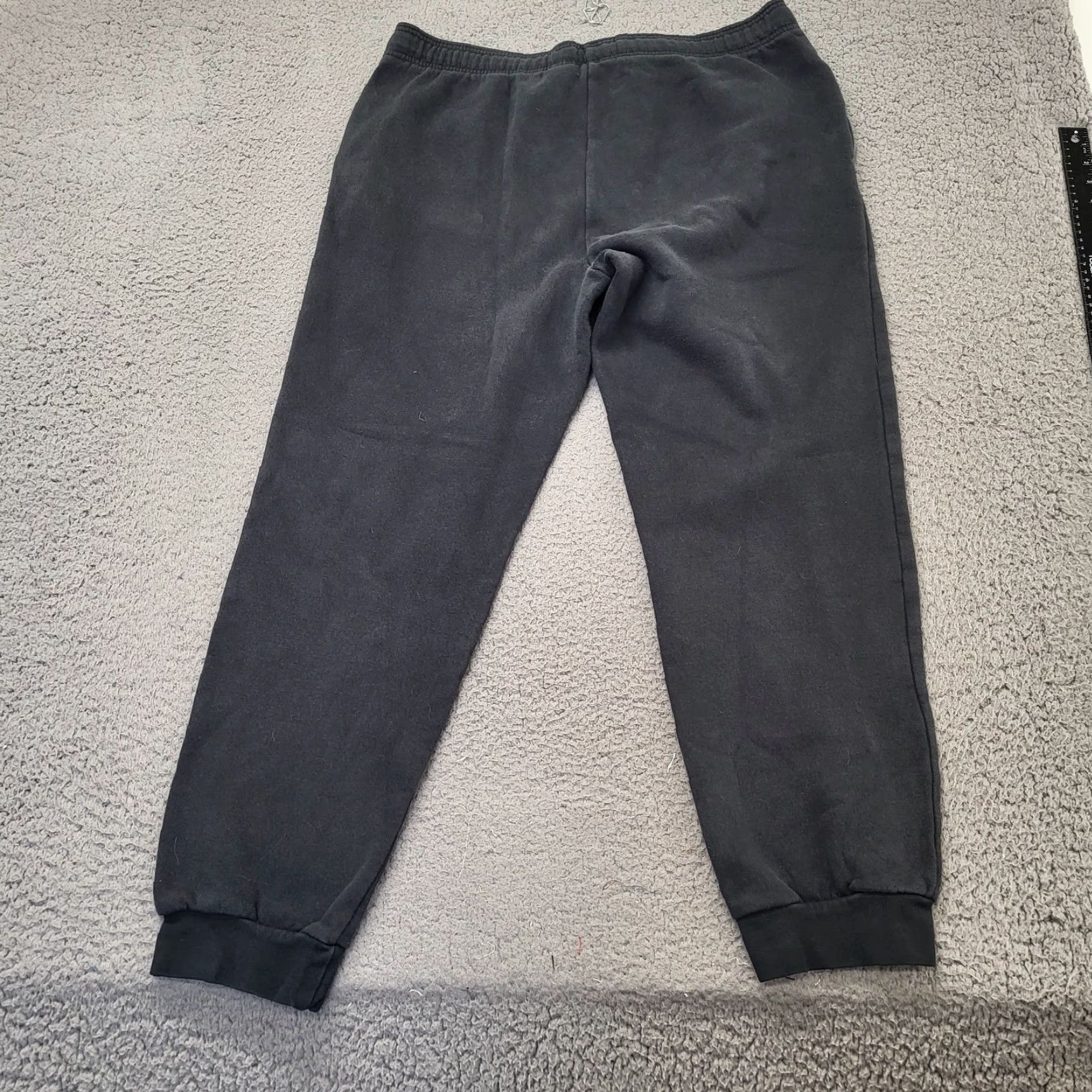 Adidas Adidas Golf Joggers Men's XLarge Black Fleece Pants Cotton Running Athletic - Regular Fit, Pockets, Elastic Waist, Tapered Leg, Drawstring Size US 36 / EU 52 - 5 Thumbnail