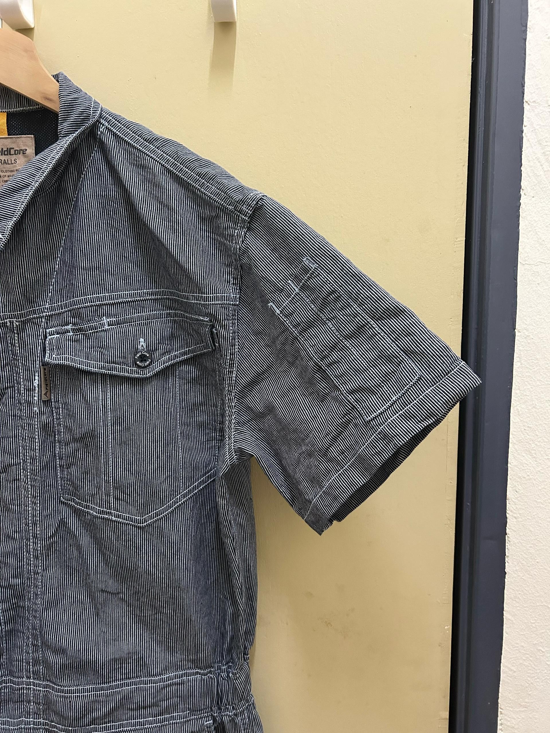 Vintage 💥Rare💥 Vintage Coverall Fieldcore Hickory Stripe Size US M / EU 48-50 / 2 - 6 Thumbnail