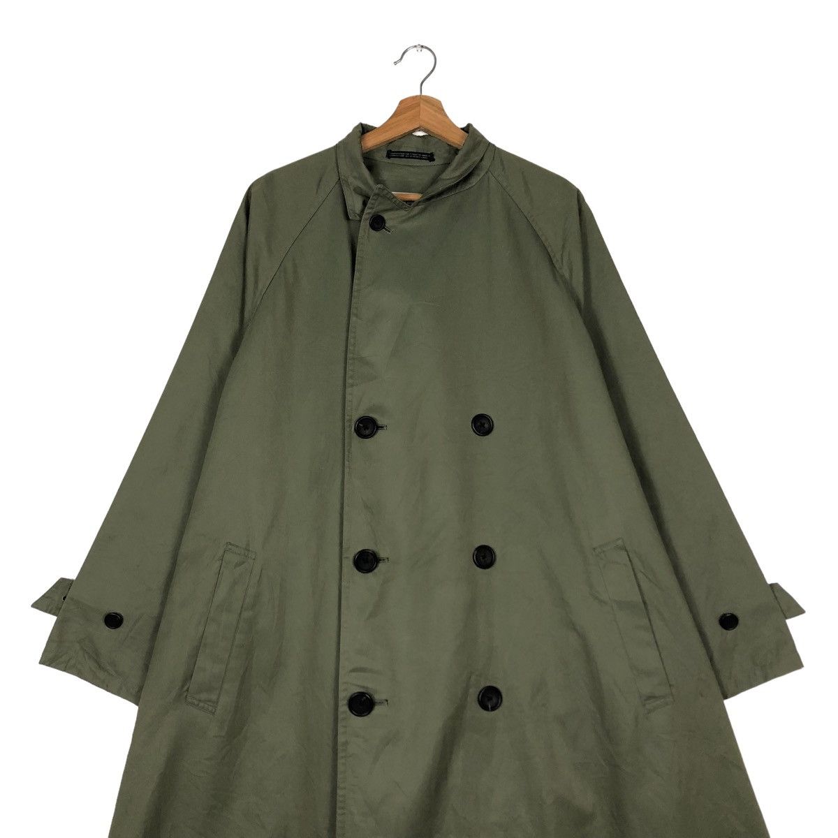 Yohji Yamamoto RICH GREEN FLY COATS LONG JACKET IMPER MEABLE YOHJI YAMAMOTO Size US M / EU 48-50 / 2 - 5 Thumbnail