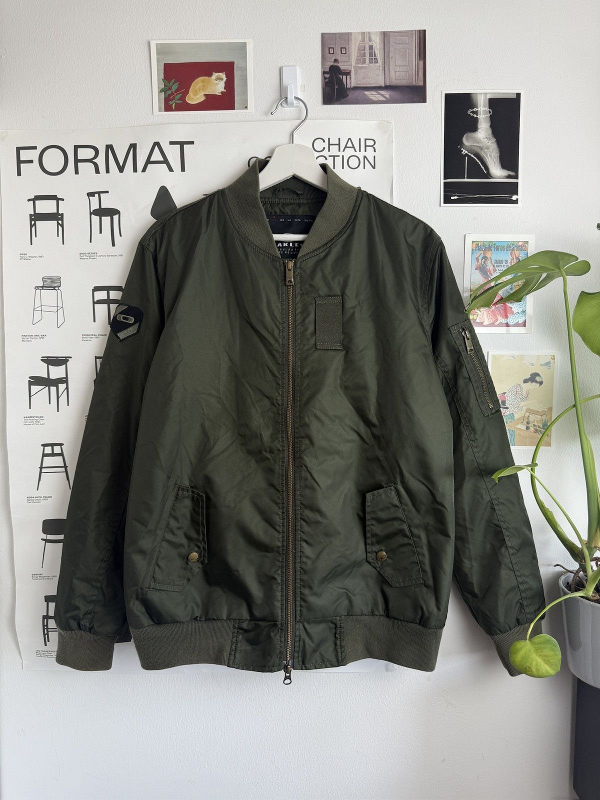 Oakley × Vintage Vintage Oakley boxy bomber jacket S military army gorpcore Size US S / EU 44-46 / 1 - 1 Thumbnail